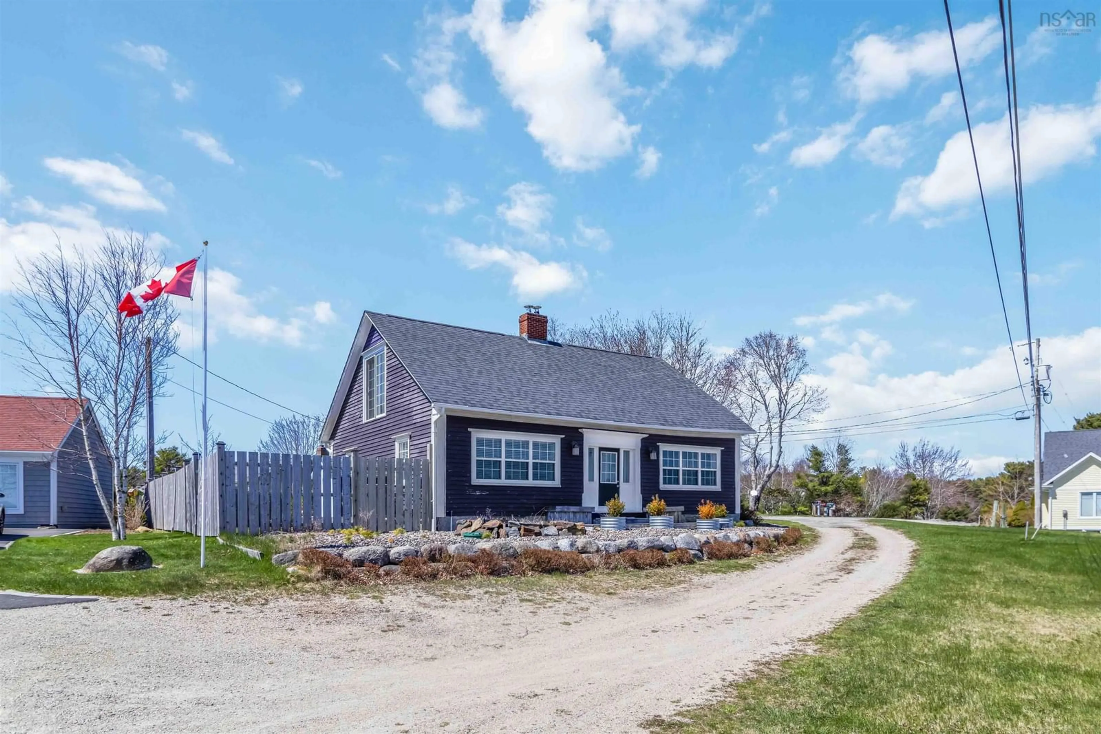 A pic from outside/outdoor area/front of a property/back of a property/a pic from drone, street for 286 Silver Point Rd, Martins River Nova Scotia B0J 3E0