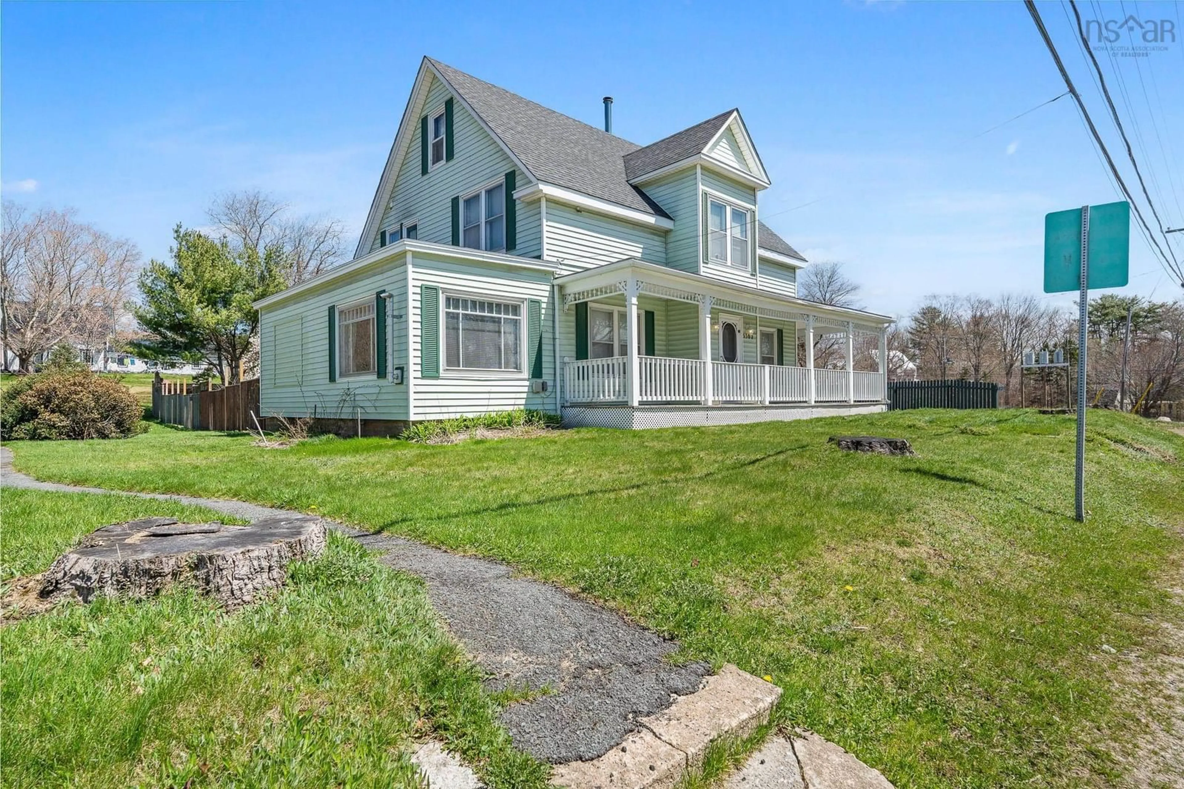 A pic from outside/outdoor area/front of a property/back of a property/a pic from drone, street for 5300 Highway 10, New Germany Nova Scotia B0R 1E0