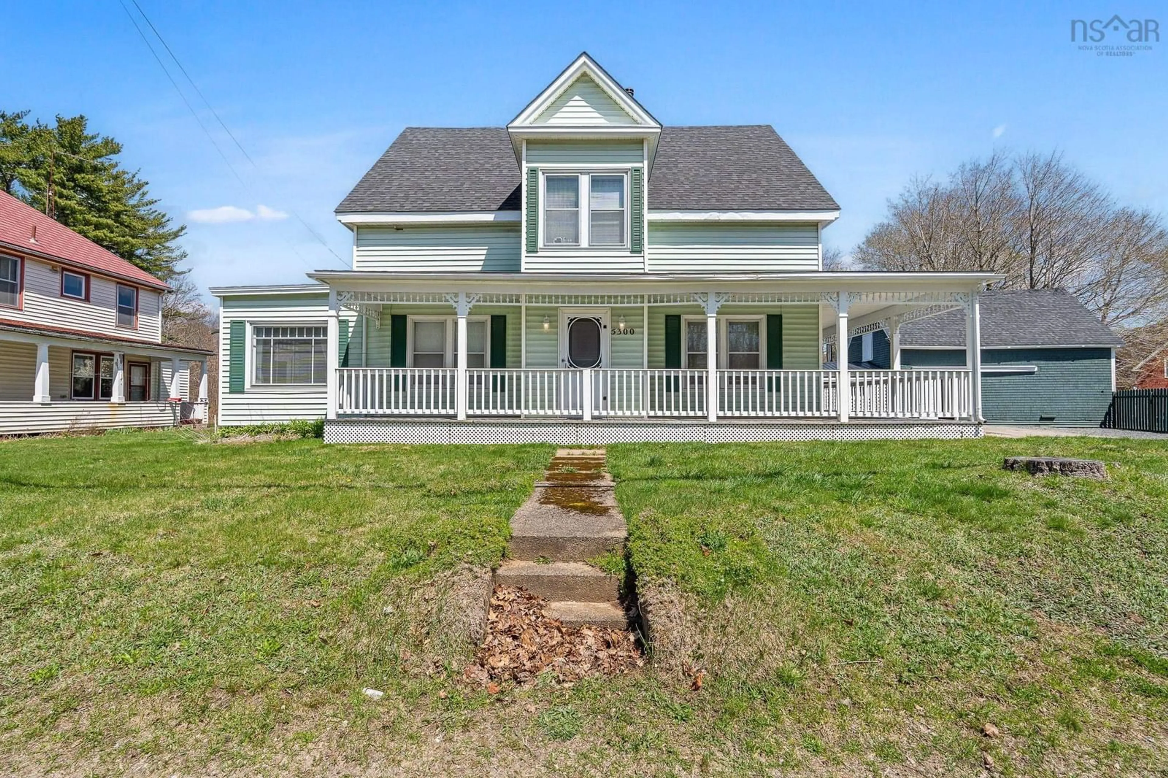 A pic from outside/outdoor area/front of a property/back of a property/a pic from drone, unknown for 5300 Highway 10, New Germany Nova Scotia B0R 1E0