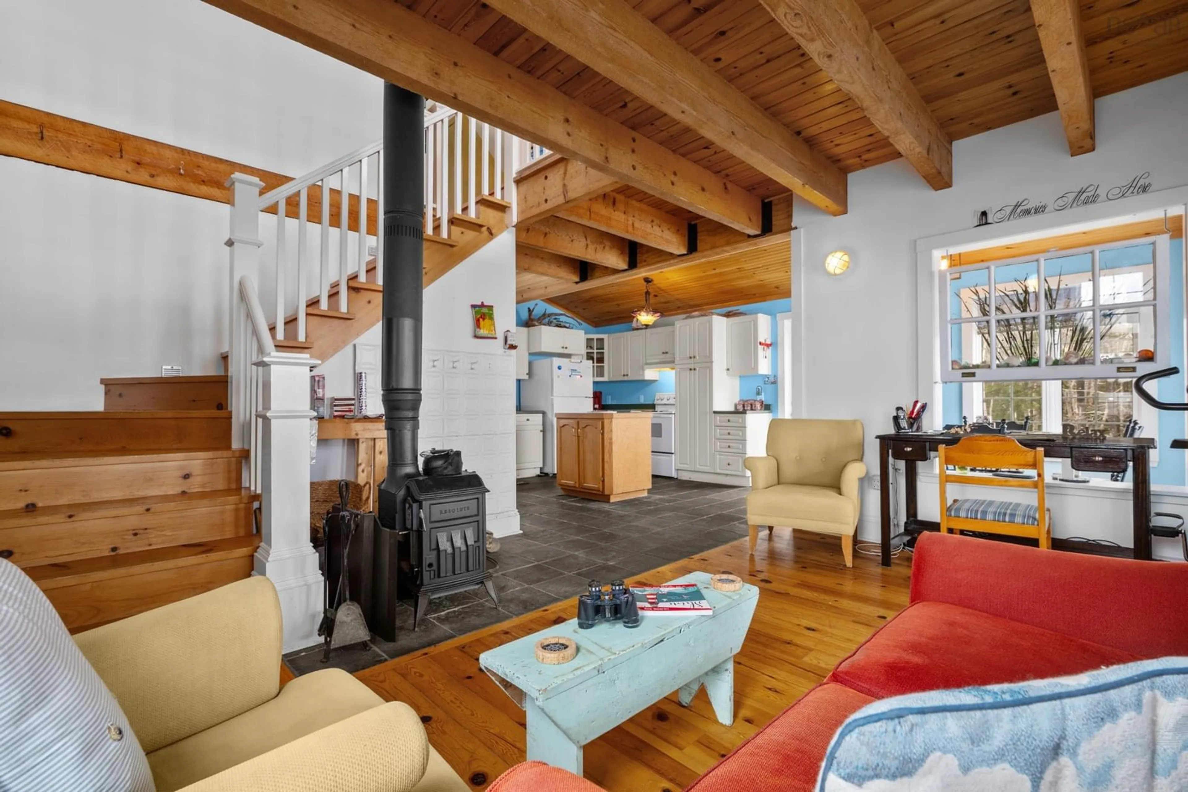 Living room with furniture, unknown for 41 Neu-Town Lane, Halfway Cove Nova Scotia B0H 1N0