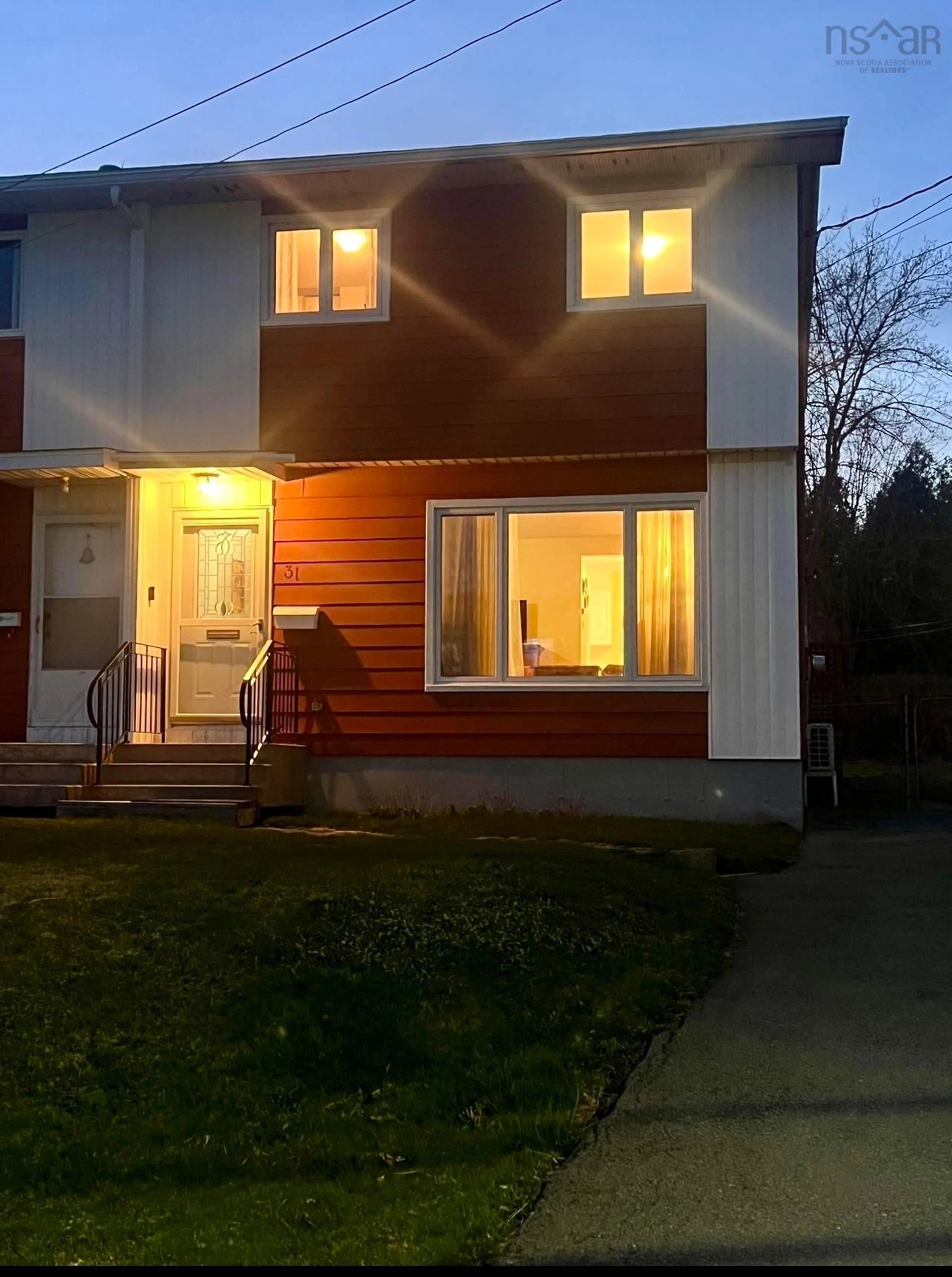 Home with vinyl exterior material, street for 31 Lillian Dr, Dartmouth Nova Scotia B2W 4B3