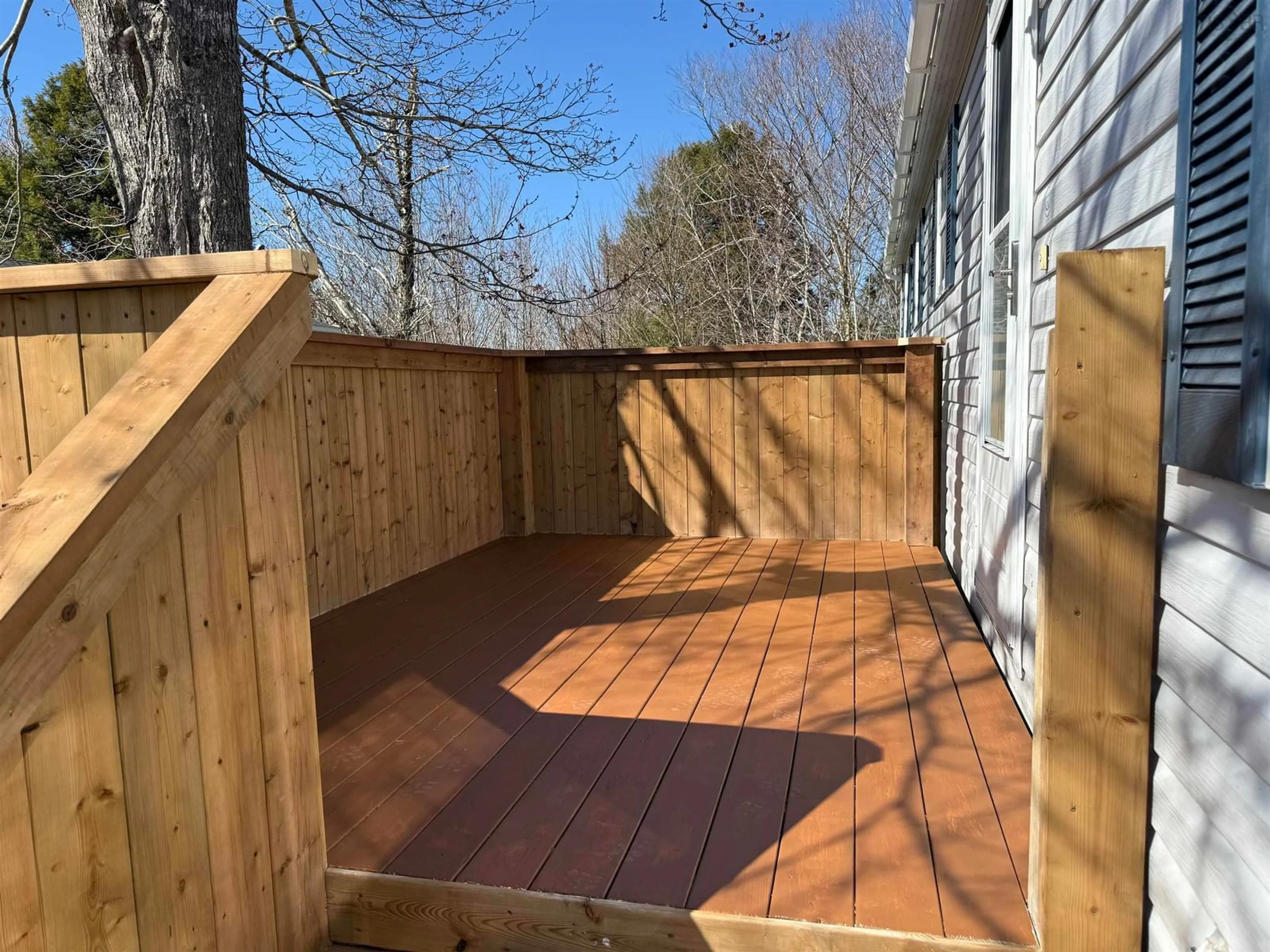 Patio, forest/trees view for 18 Mountain View Dr, Lake Echo Nova Scotia B3E 1B5