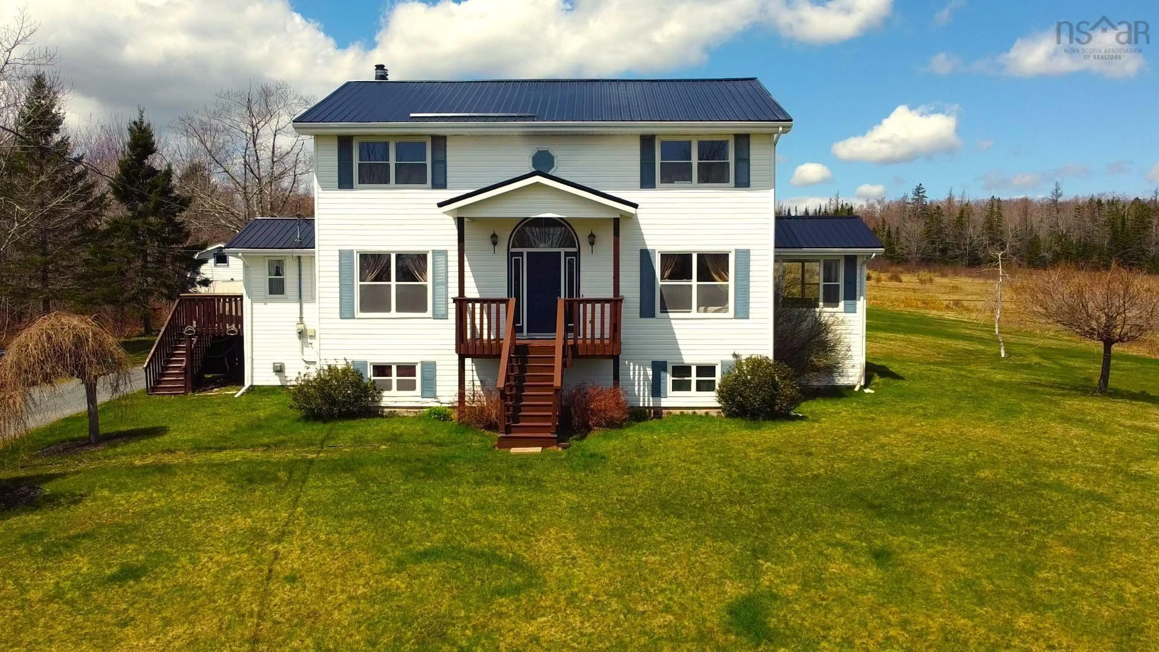 Home with vinyl exterior material, building for 721 Indian Rd, Upper Nine Mile River Nova Scotia B2S 3E4