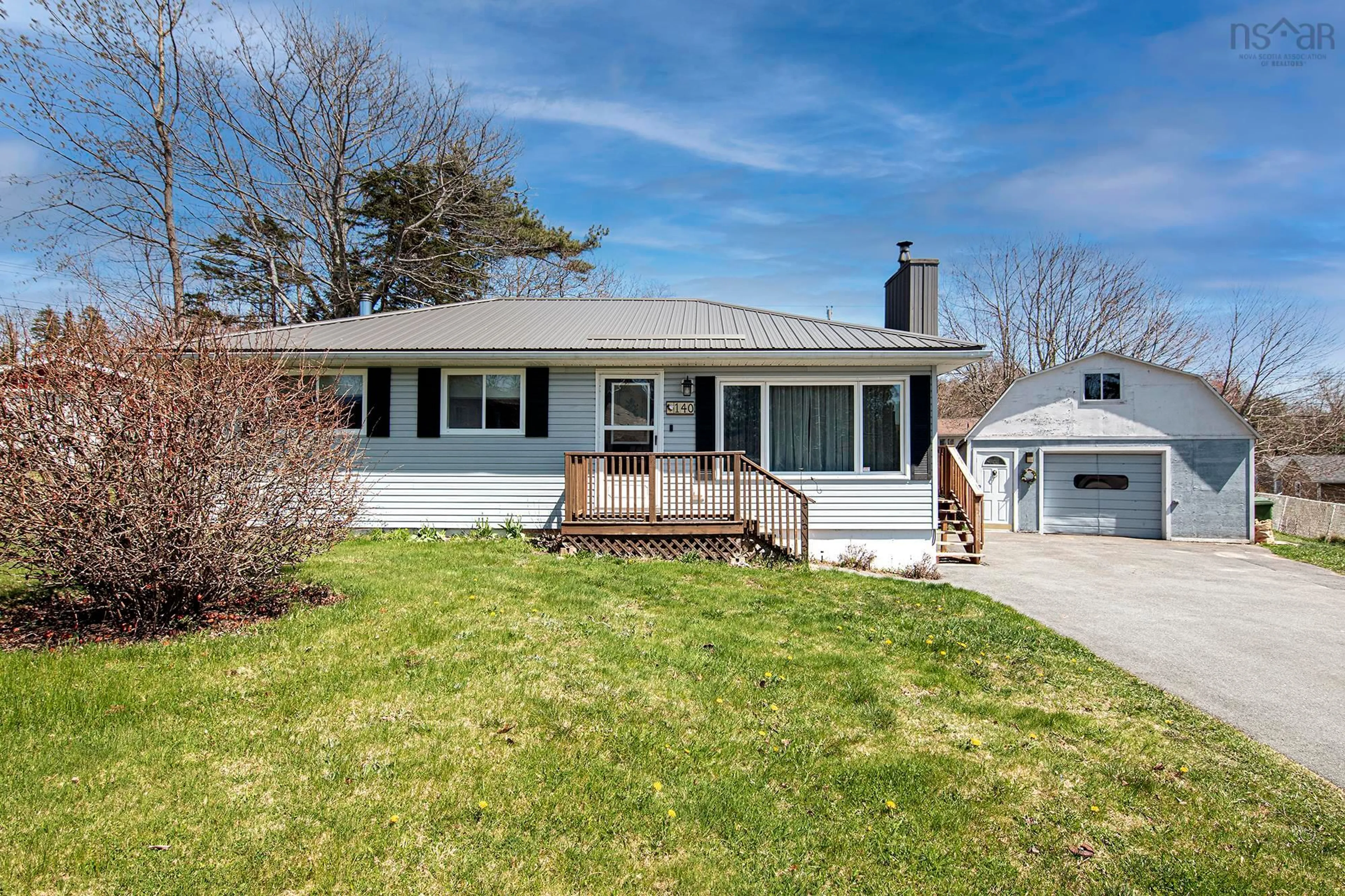 Home with vinyl exterior material, street for 140 Balsam Cir, Sackville Nova Scotia B4C 1A9