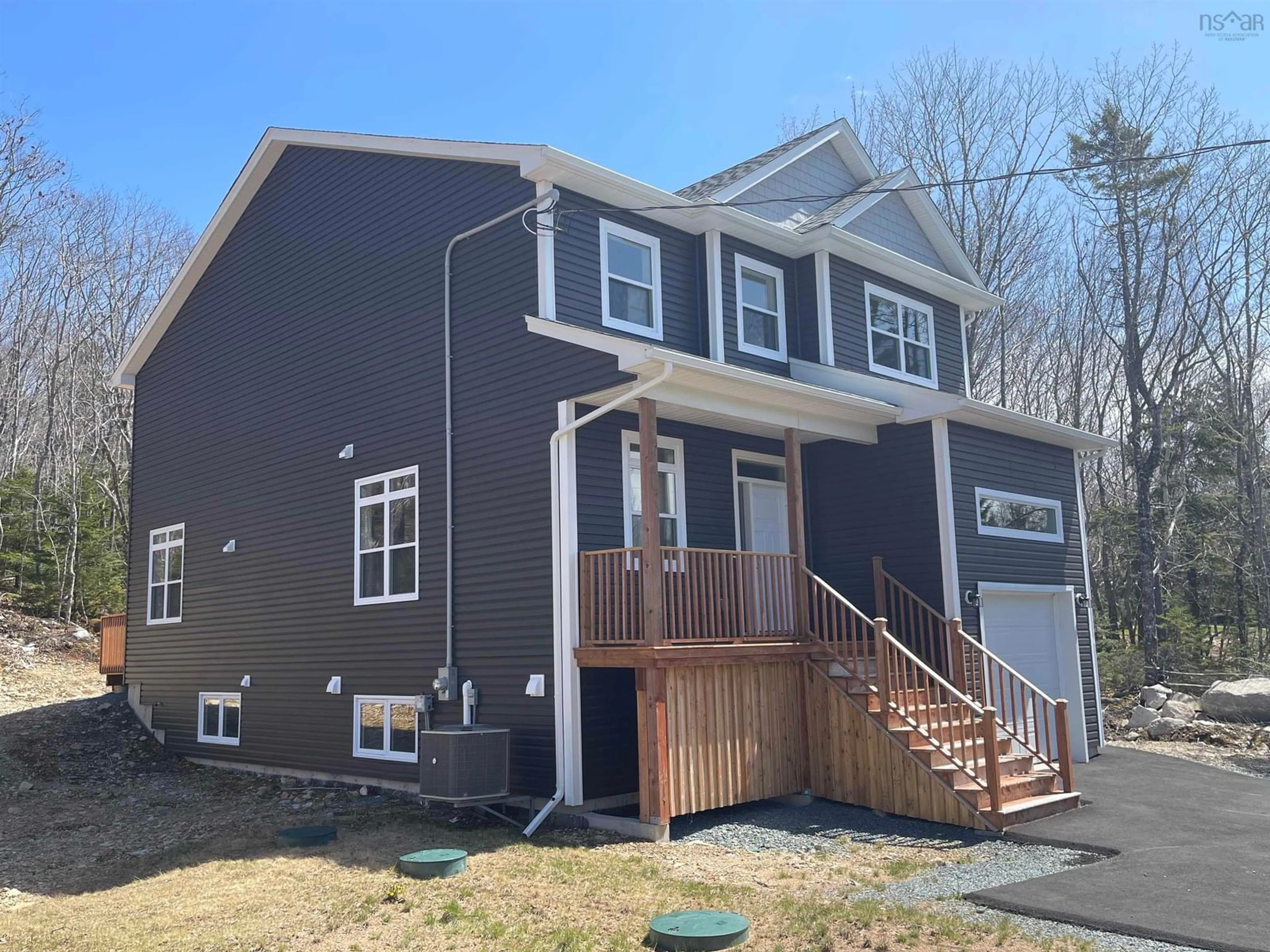 Home with vinyl exterior material, street for 736 Wisteria Lane, Upper Tantallon Nova Scotia B3Z 4K7