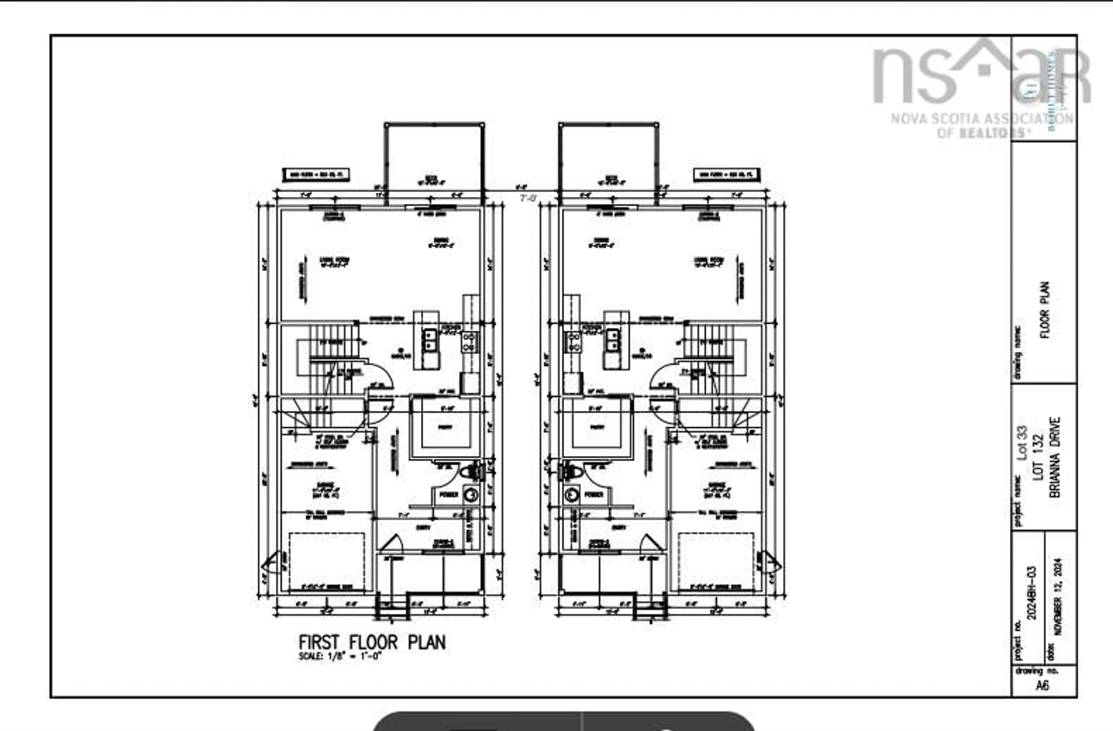Floor plan for 133 Brianna Dr #Lot A, Lantz Nova Scotia B2S 0K4