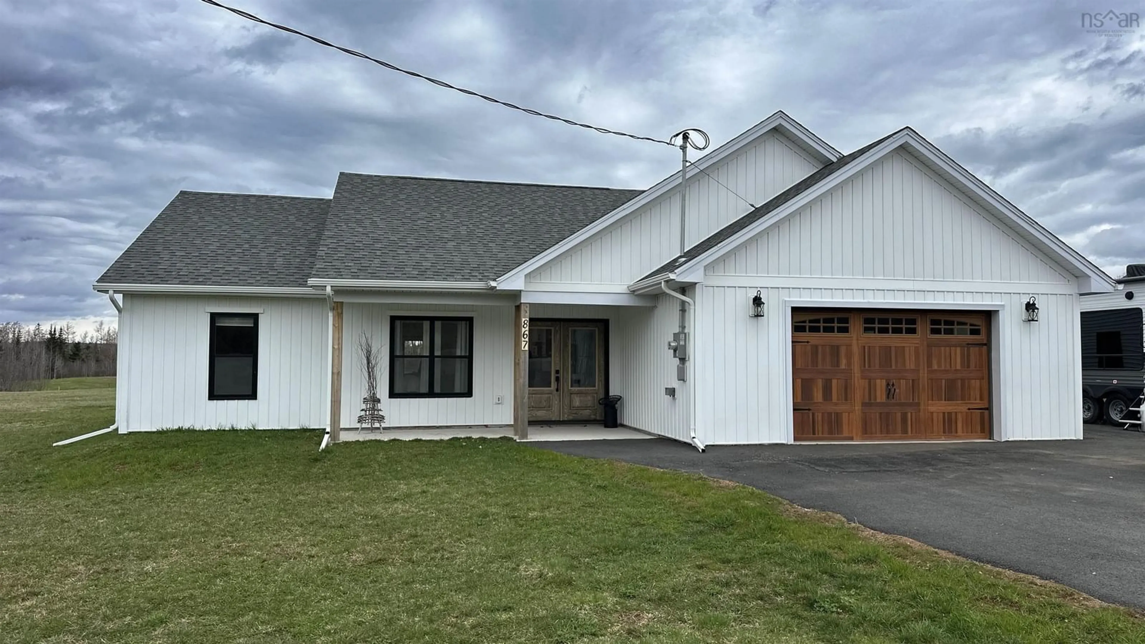 Home with vinyl exterior material, street for 867 Gray Rd, Debert Nova Scotia B0M 1G0
