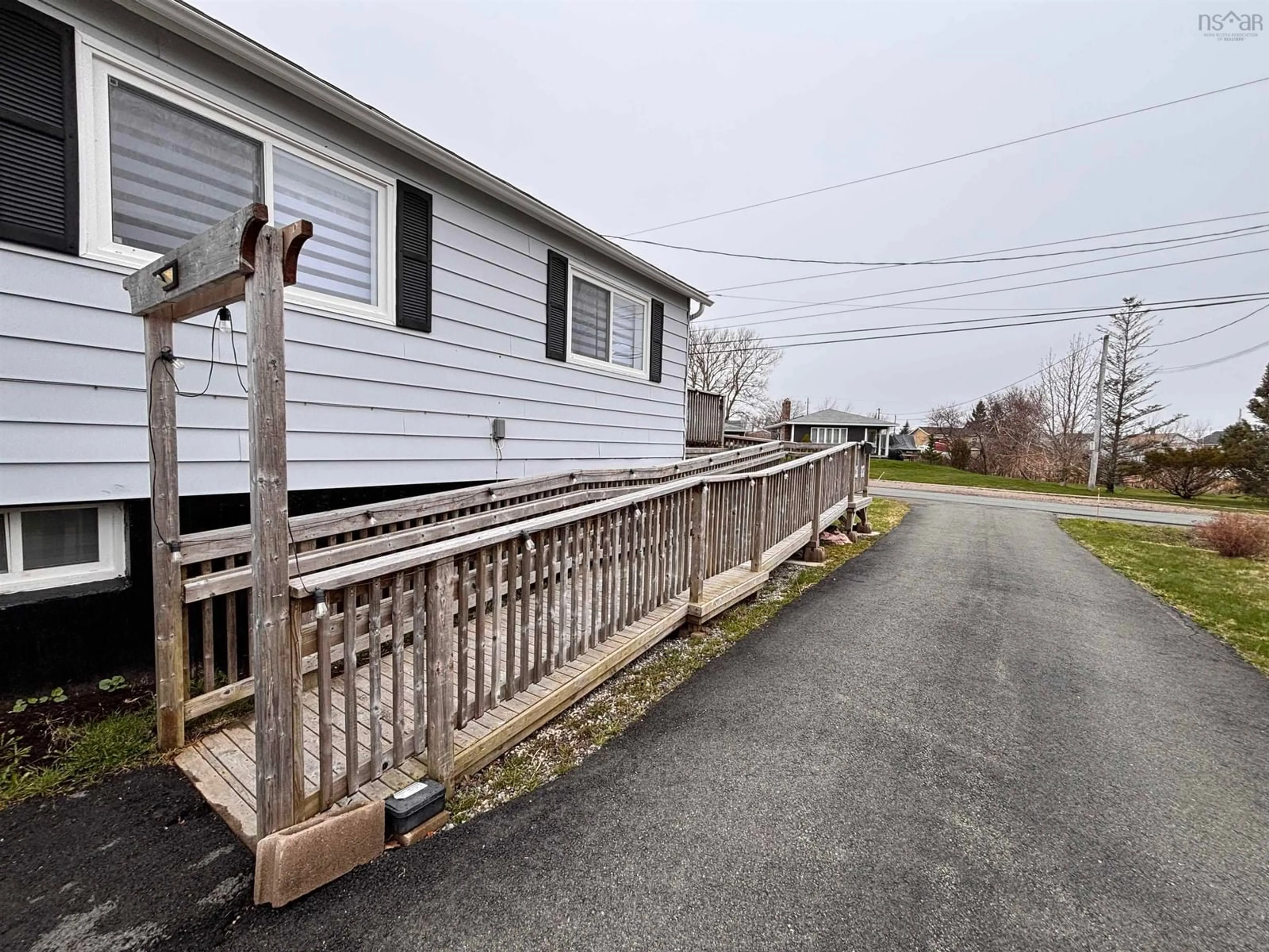 A pic from outside/outdoor area/front of a property/back of a property/a pic from drone, street for 46 Quarry Rd, Glace Bay Nova Scotia B1A 1G1
