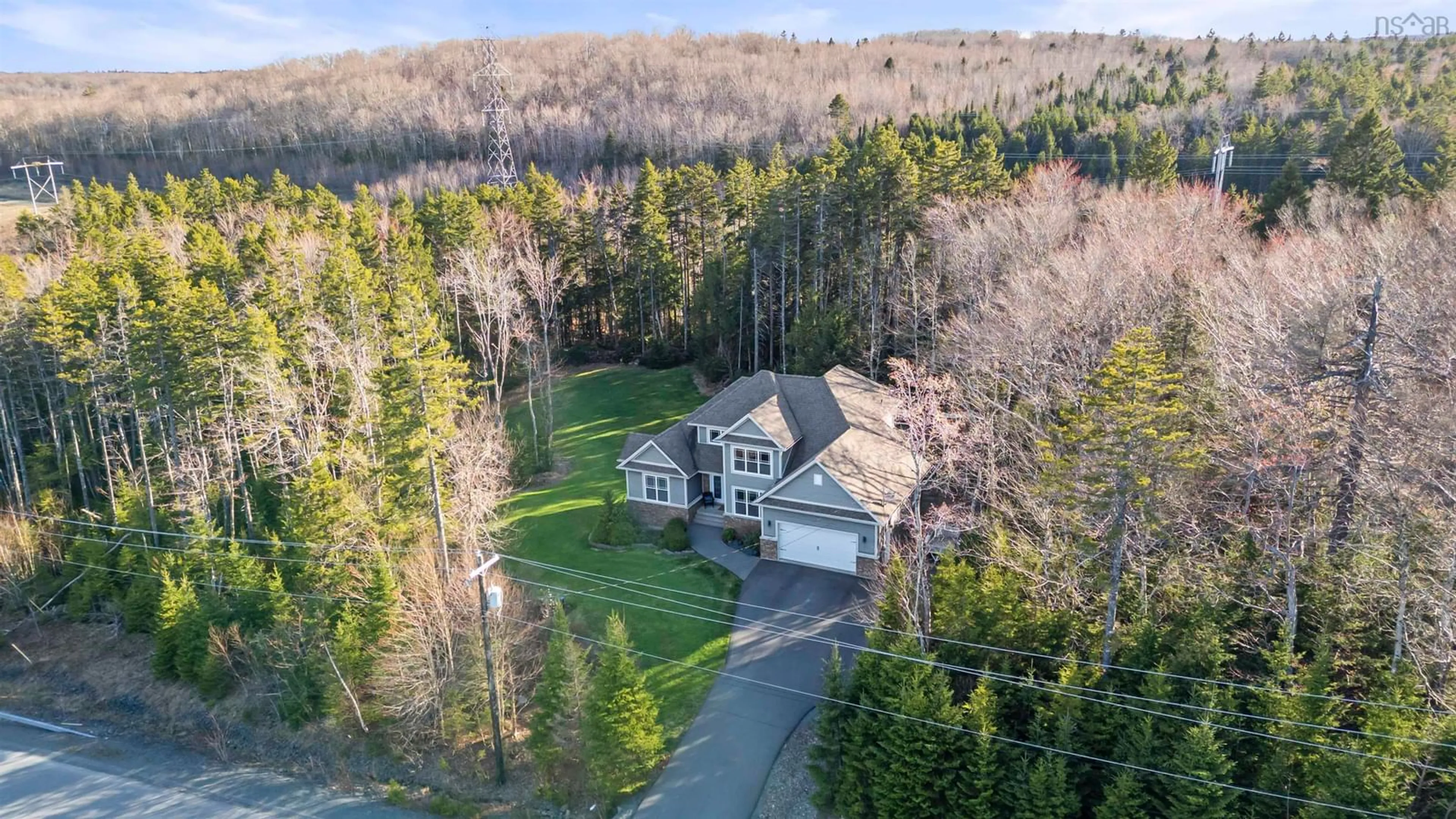 A pic from outside/outdoor area/front of a property/back of a property/a pic from drone, unknown for 1829 White Hills Run, Hammonds Plains Nova Scotia B4B 2A8