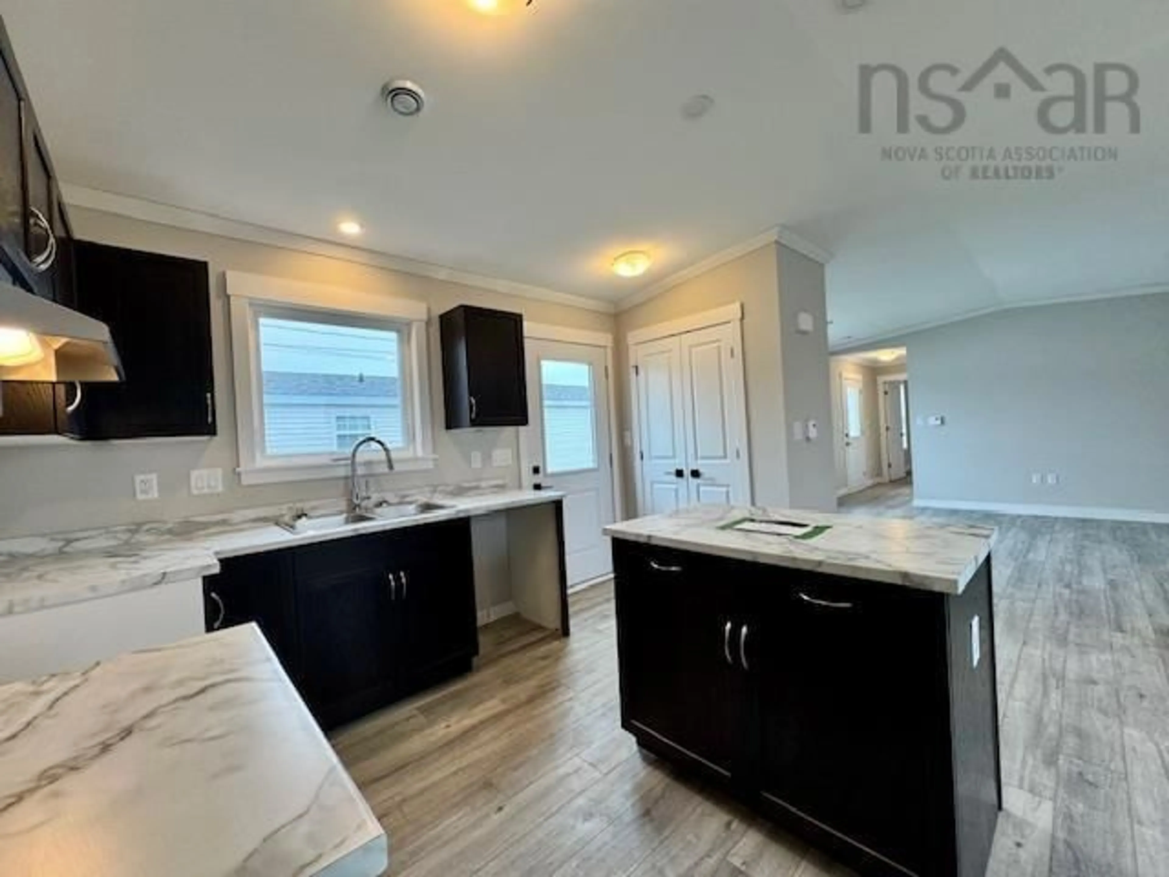 Open concept kitchen, ceramic/tile floor for 8 Christopher Ave, Mount Uniacke Nova Scotia B0N 1Z0