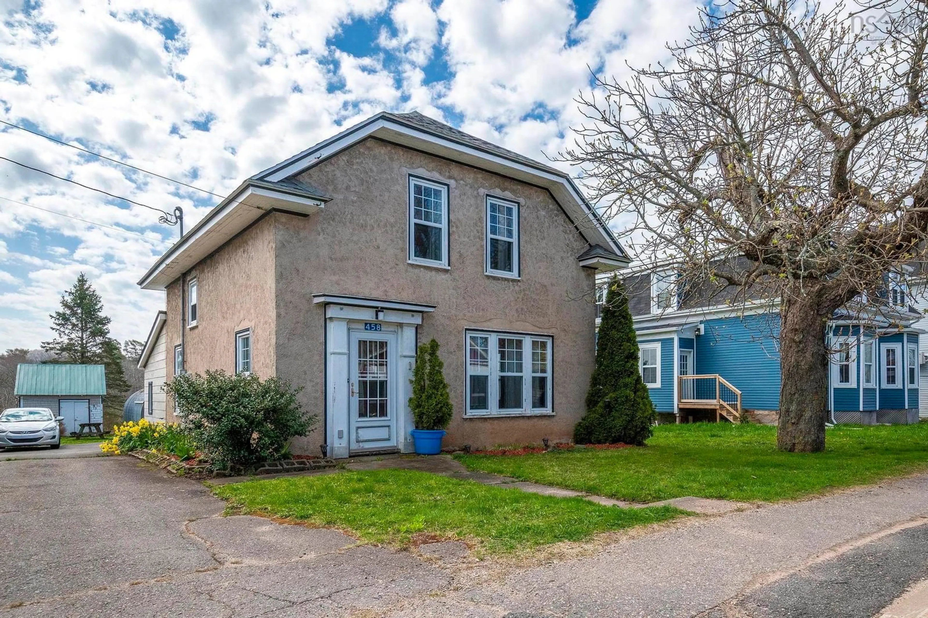 Home with brick exterior material, street for 458 Main St, Lawrencetown Nova Scotia B0S 1M0