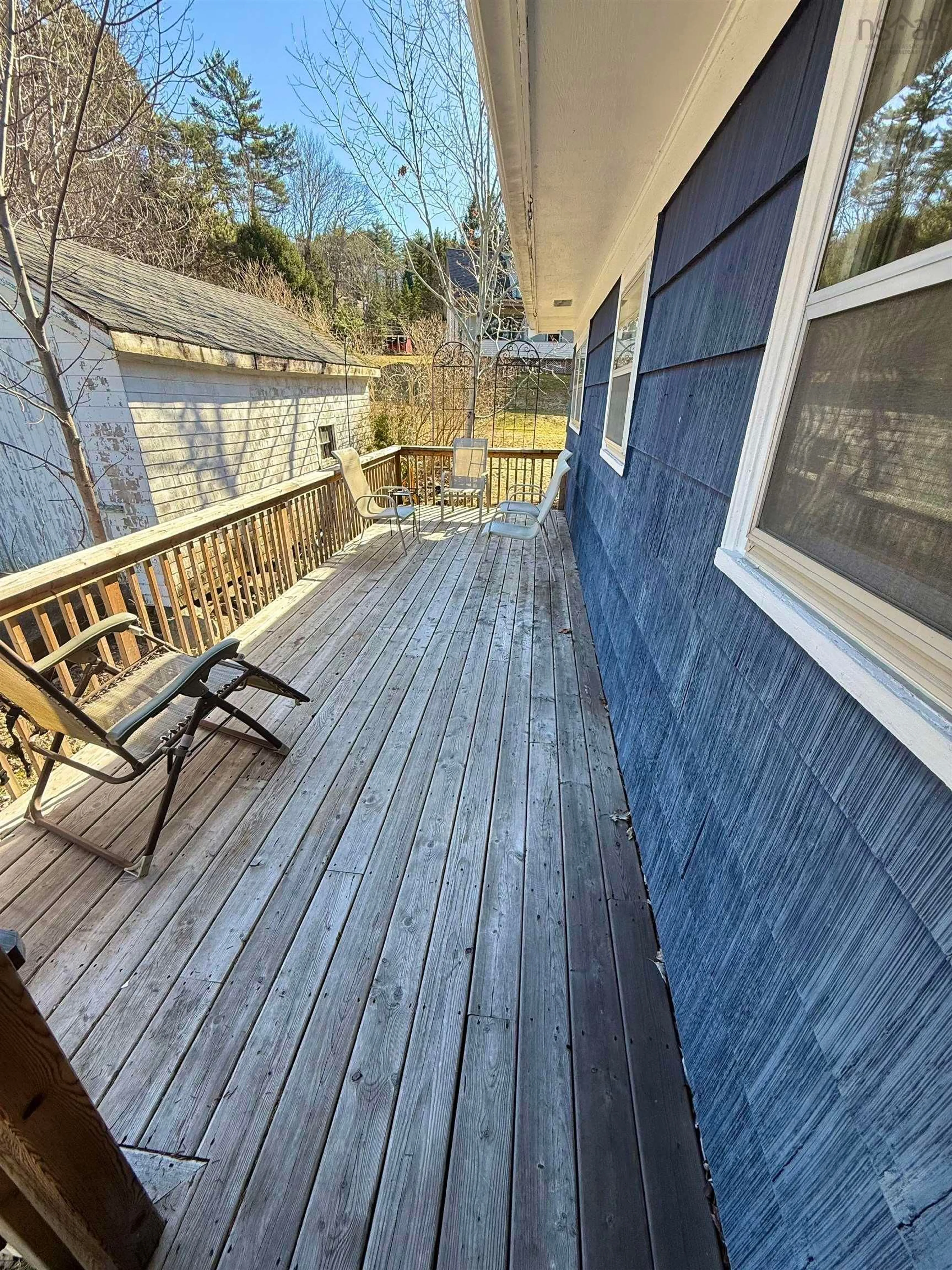 Patio, water/lake/river/ocean view for 13 Pine St, Bridgewater Nova Scotia B4V 1X4