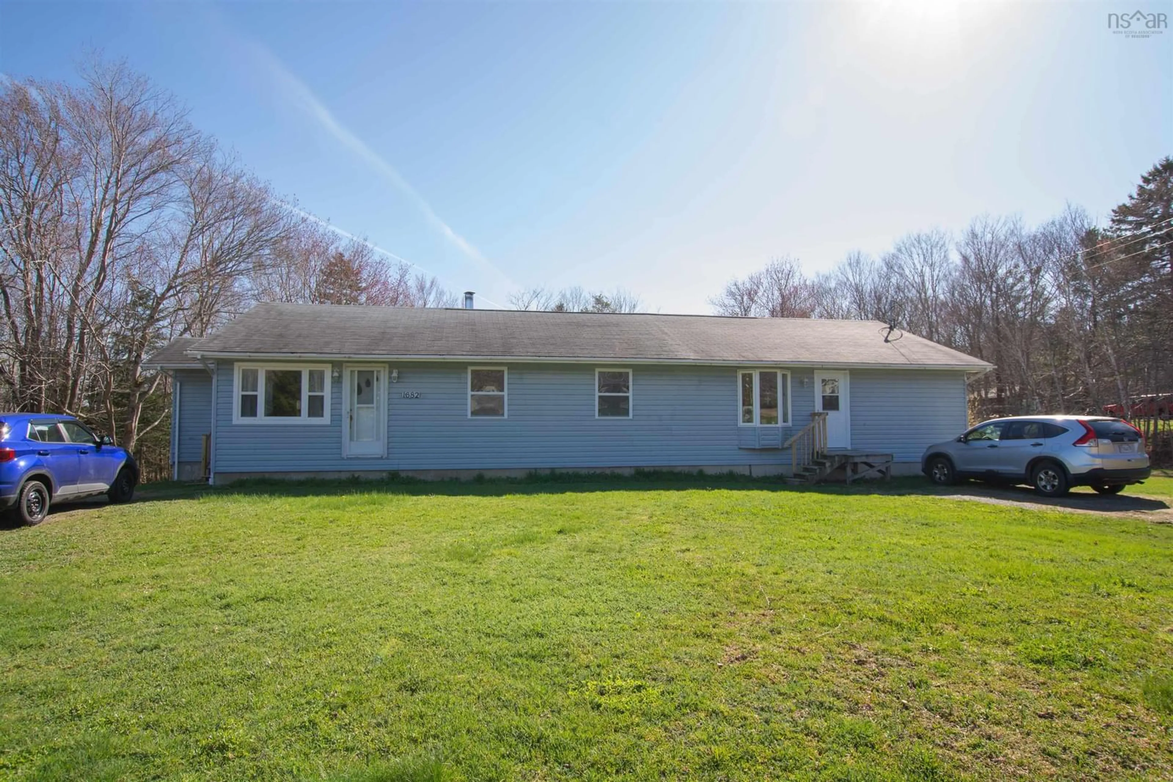 A pic from outside/outdoor area/front of a property/back of a property/a pic from drone, water/lake/river/ocean view for 1682 Patrice Rd, Concession Nova Scotia B0W 1M0