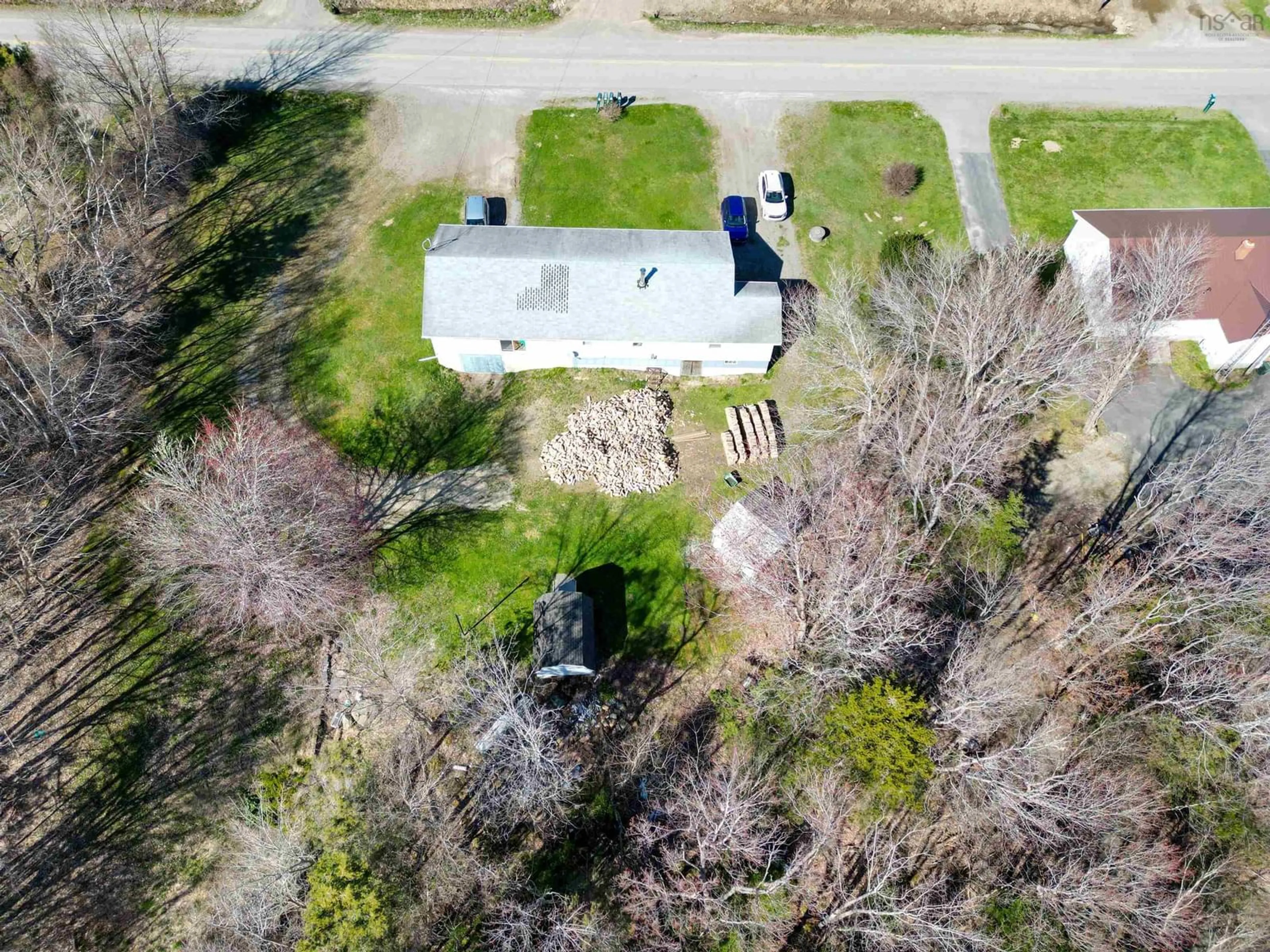 A pic from outside/outdoor area/front of a property/back of a property/a pic from drone, unknown for 1682 Patrice Rd, Concession Nova Scotia B0W 1M0