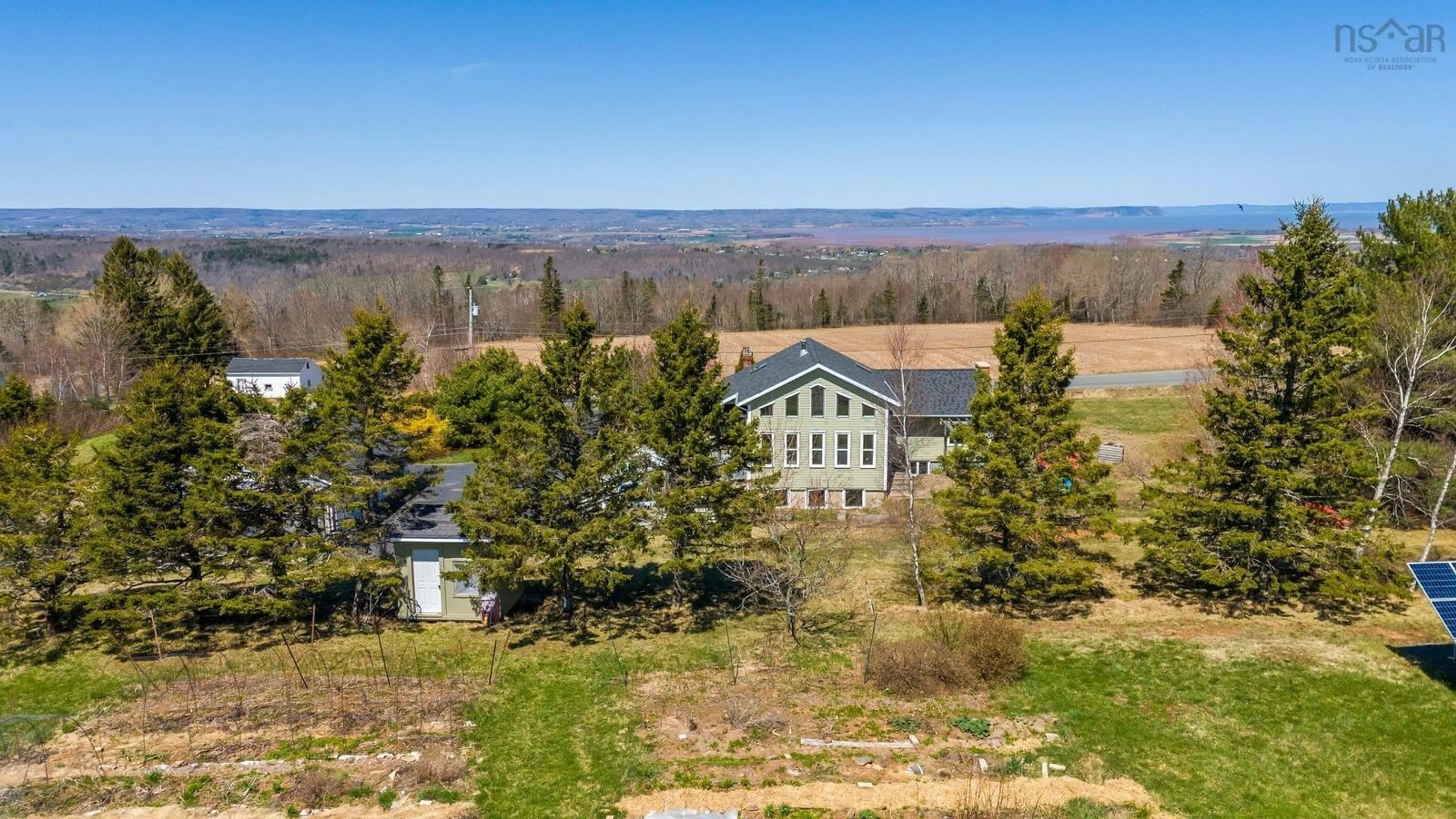 A pic from outside/outdoor area/front of a property/back of a property/a pic from drone, unknown for 1374 Forest Hill Rd, Forest Hill Nova Scotia B4P 2R1