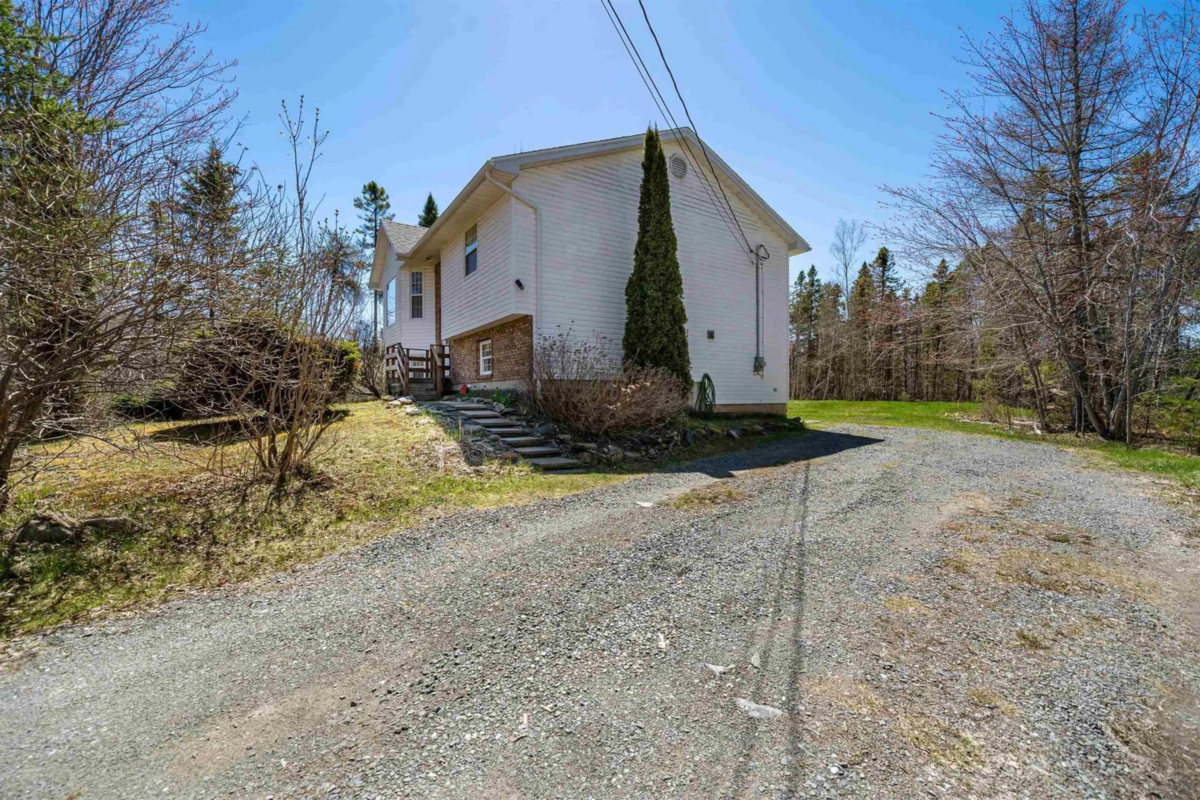 A pic from outside/outdoor area/front of a property/back of a property/a pic from drone, street for 5 Richard St, Elmsdale Nova Scotia B2S 1L2