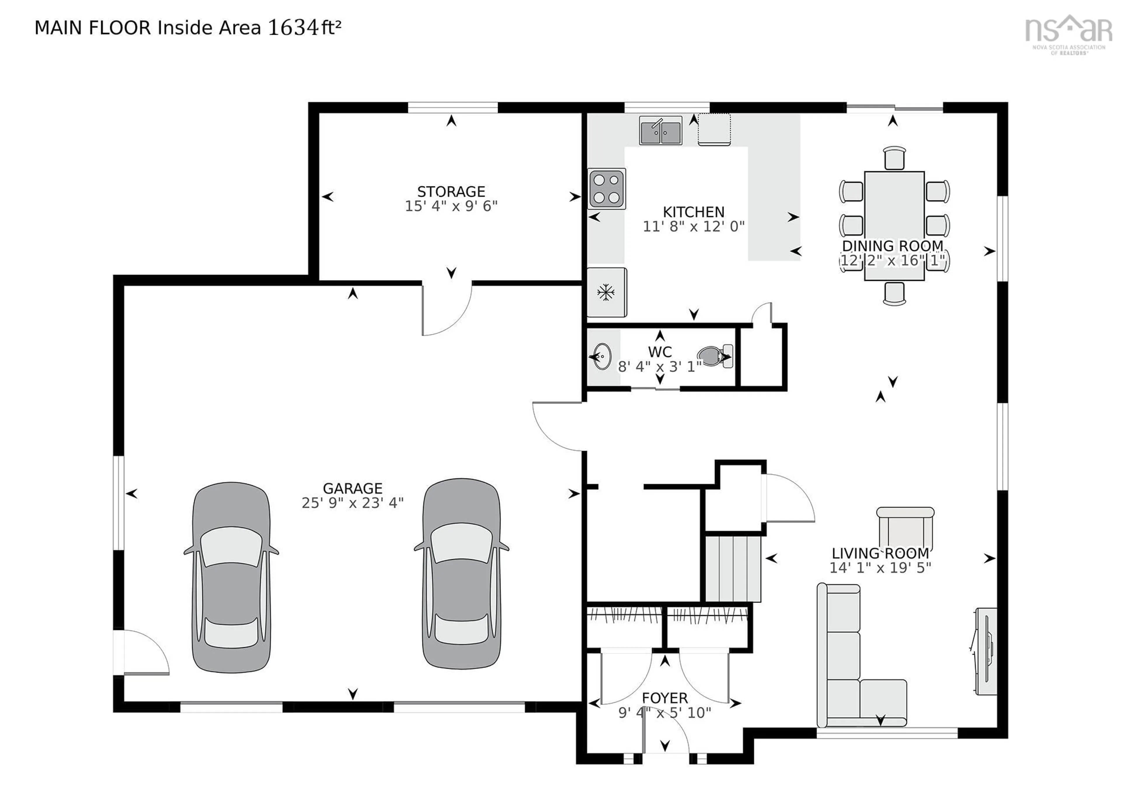 Floor plan for 251 Notting Hill Dr, Mineville Nova Scotia B2Z 0B7