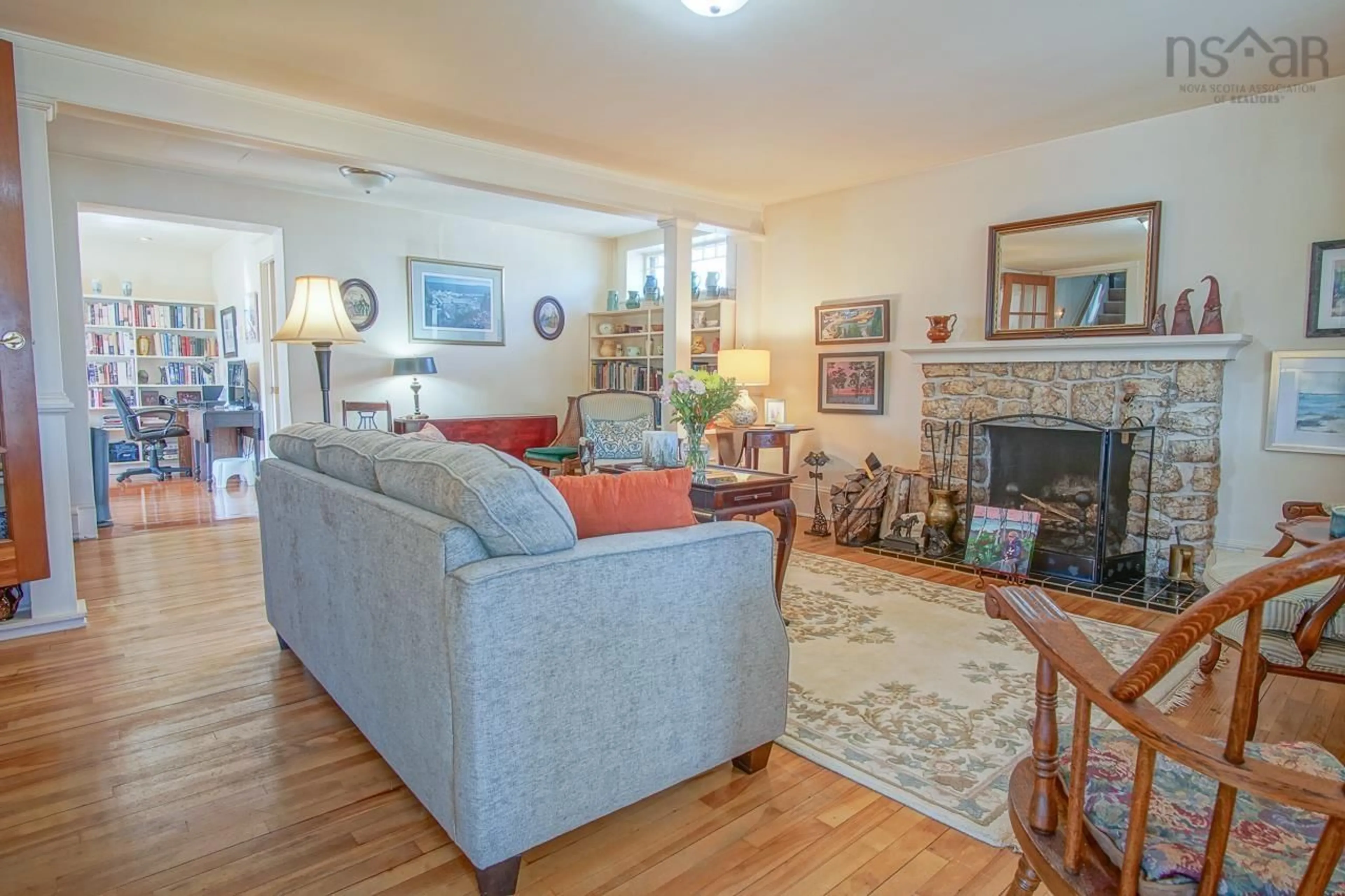 Living room with furniture, unknown for 14 Academy St, Kentville Nova Scotia B4N 1S4