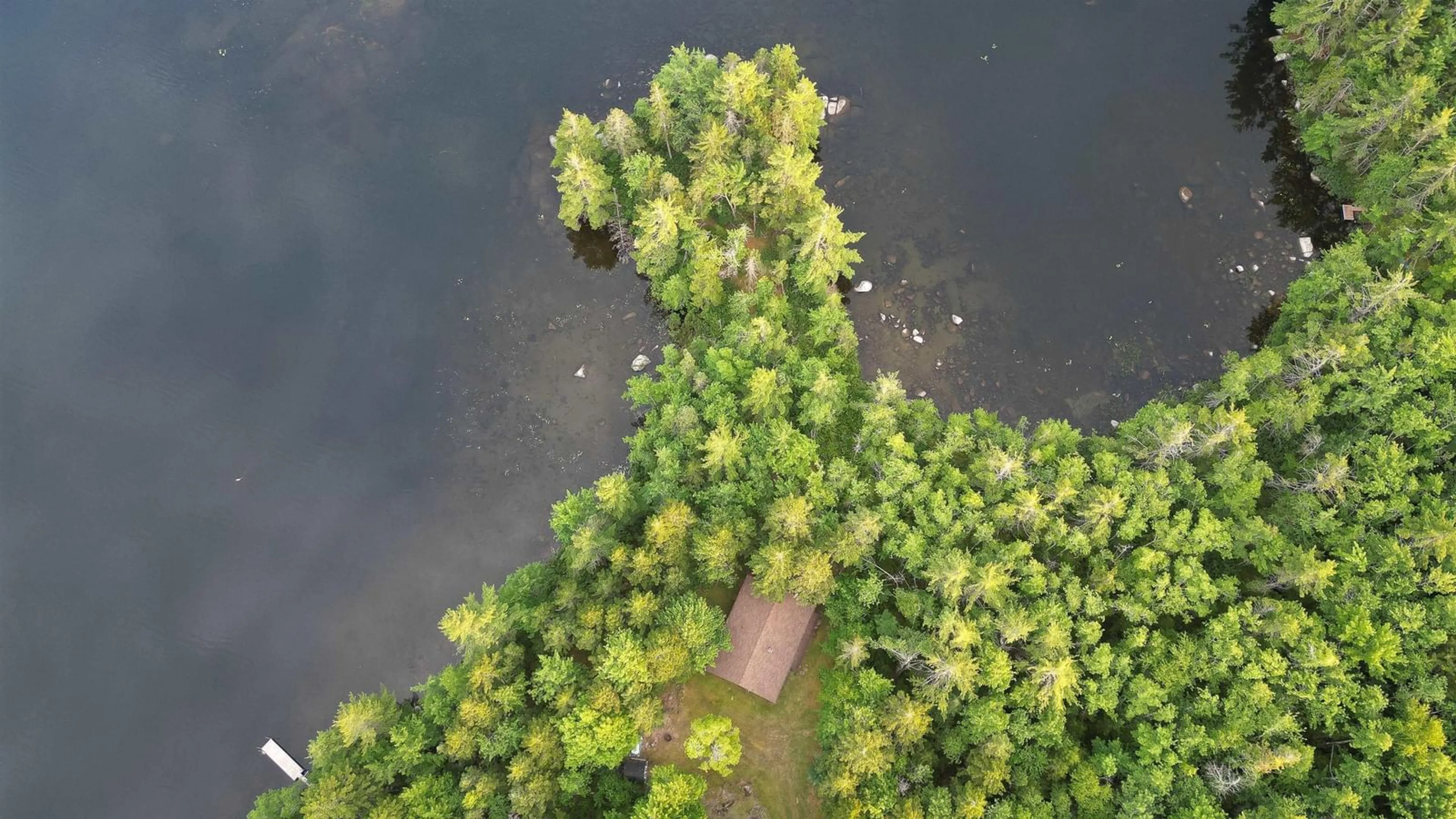A pic from outside/outdoor area/front of a property/back of a property/a pic from drone, forest/trees view for 65 Eagle Rock Dr, Franey Corner Nova Scotia B0R 1H0