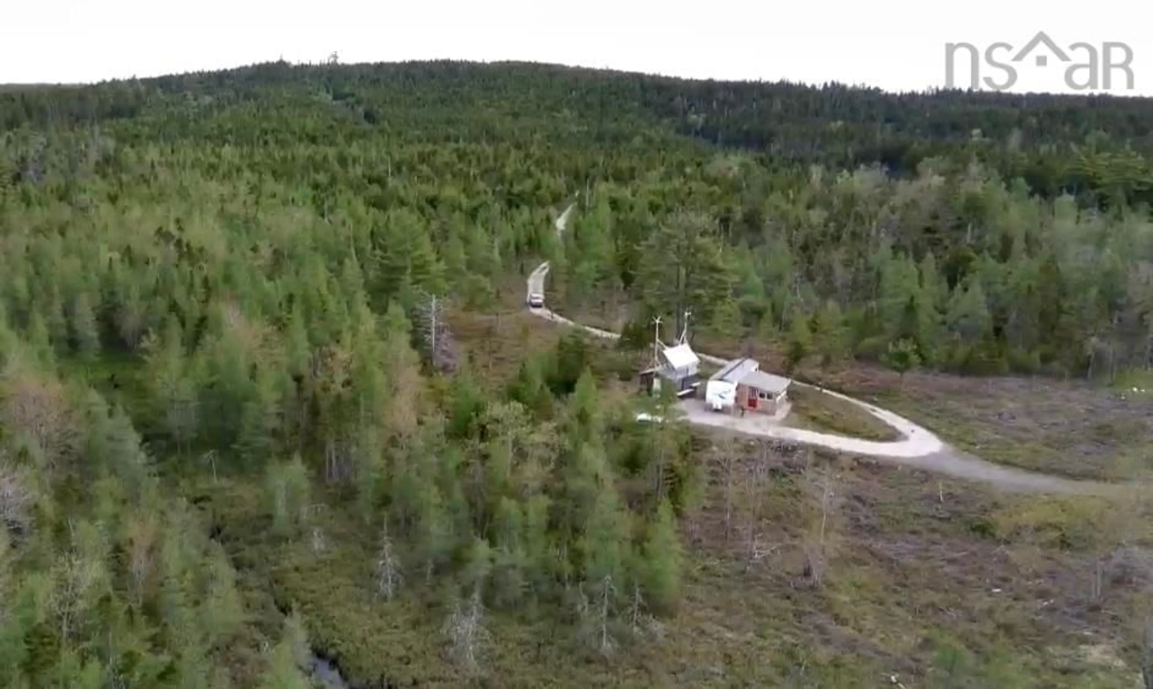 A pic from outside/outdoor area/front of a property/back of a property/a pic from drone, forest/trees view for Italy Cross Rd #Lot, Petite Rivière Nova Scotia B4V 5W7