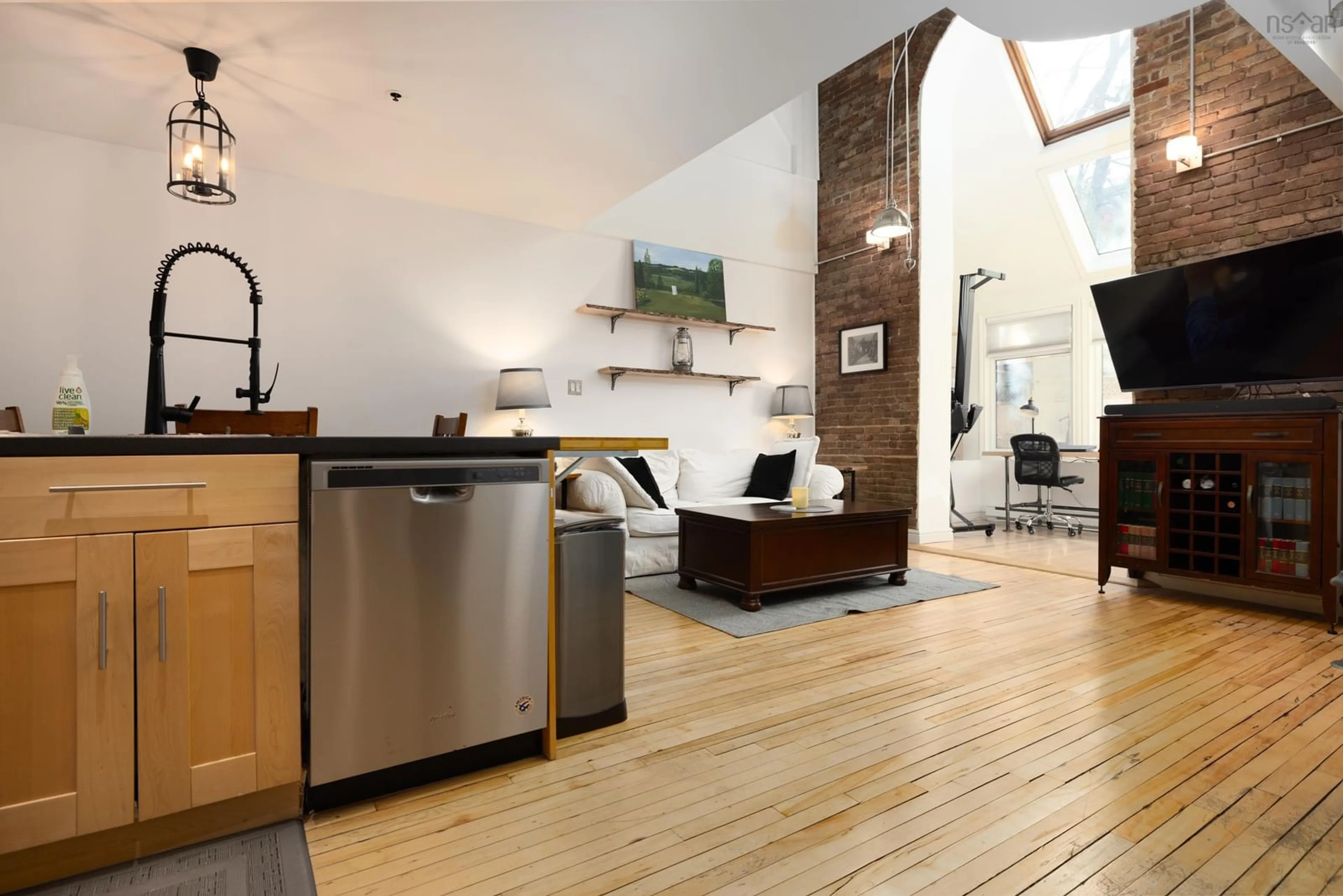 Open concept kitchen, unknown for 2128 Brunswick St #3, Halifax Nova Scotia B3K 2Y8