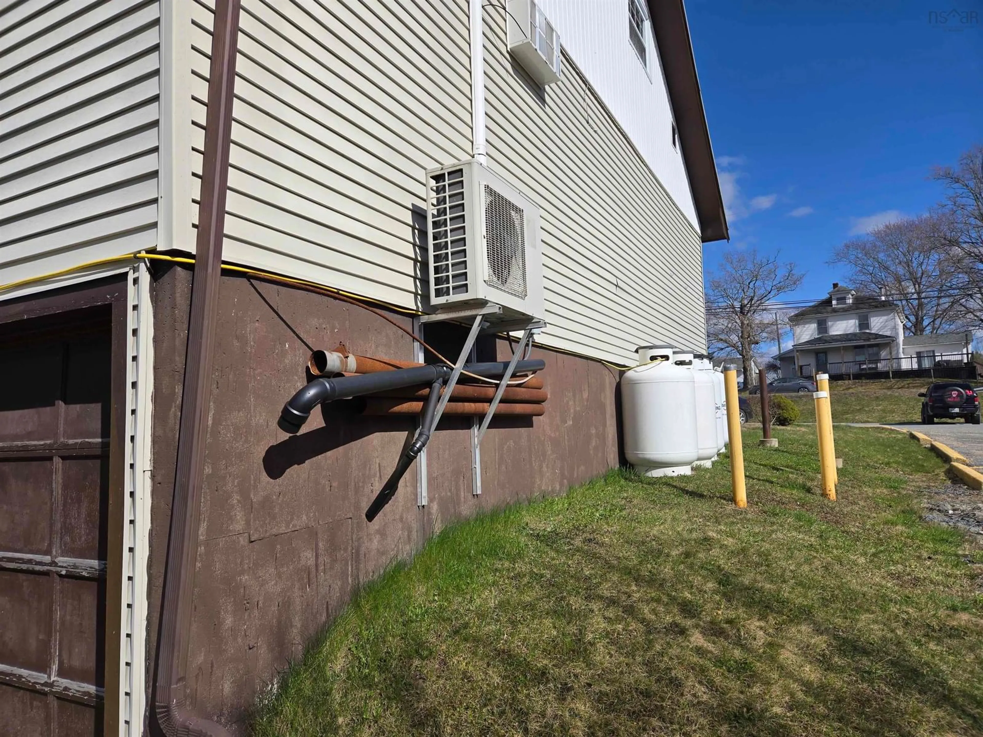 A pic from outside/outdoor area/front of a property/back of a property/a pic from drone, building for 5121 Highway 10, New Germany Nova Scotia B0R 1E0