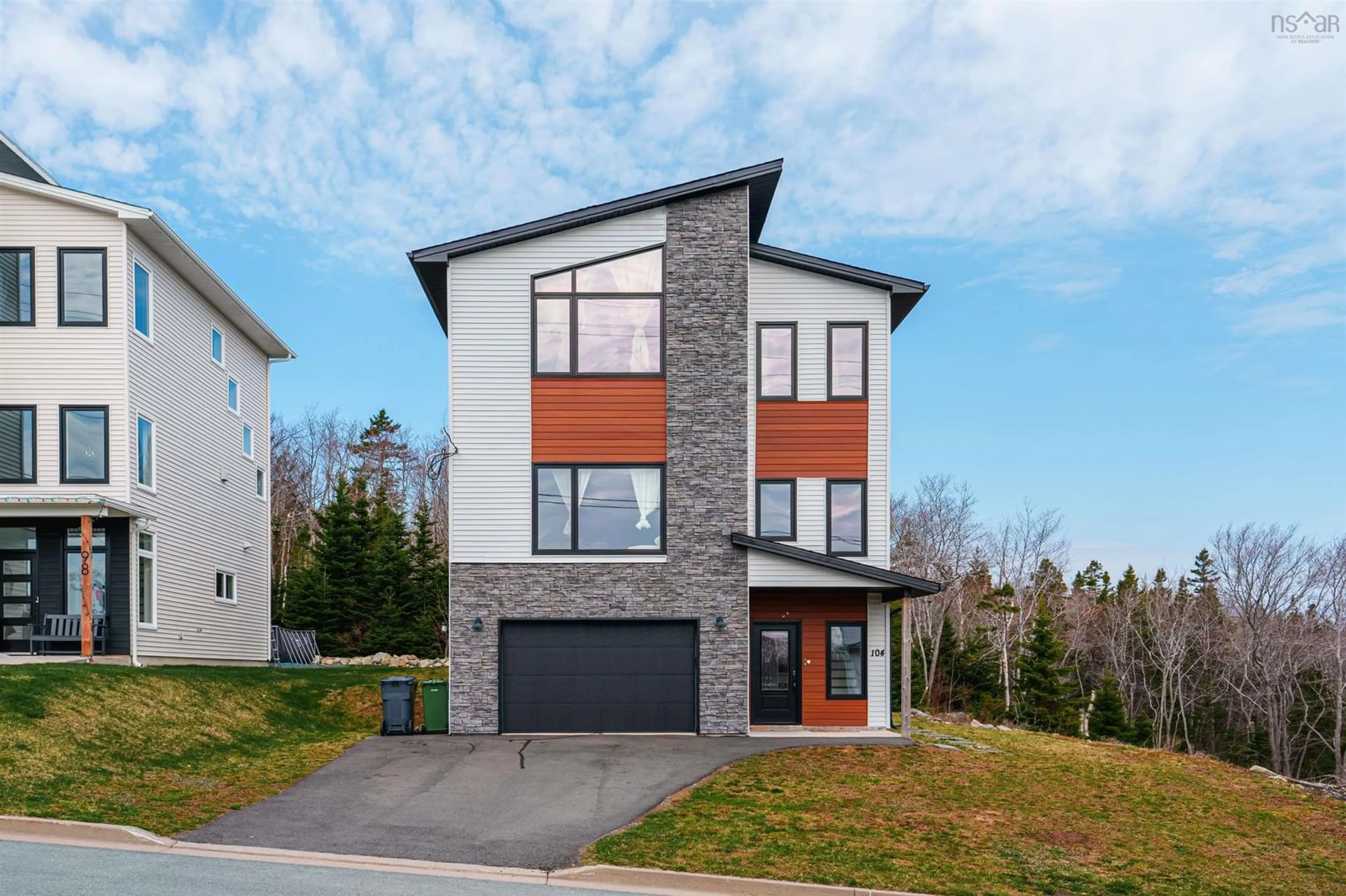Home with brick exterior material, street for 104 Angler Dr, Halifax Nova Scotia B3R 0C8