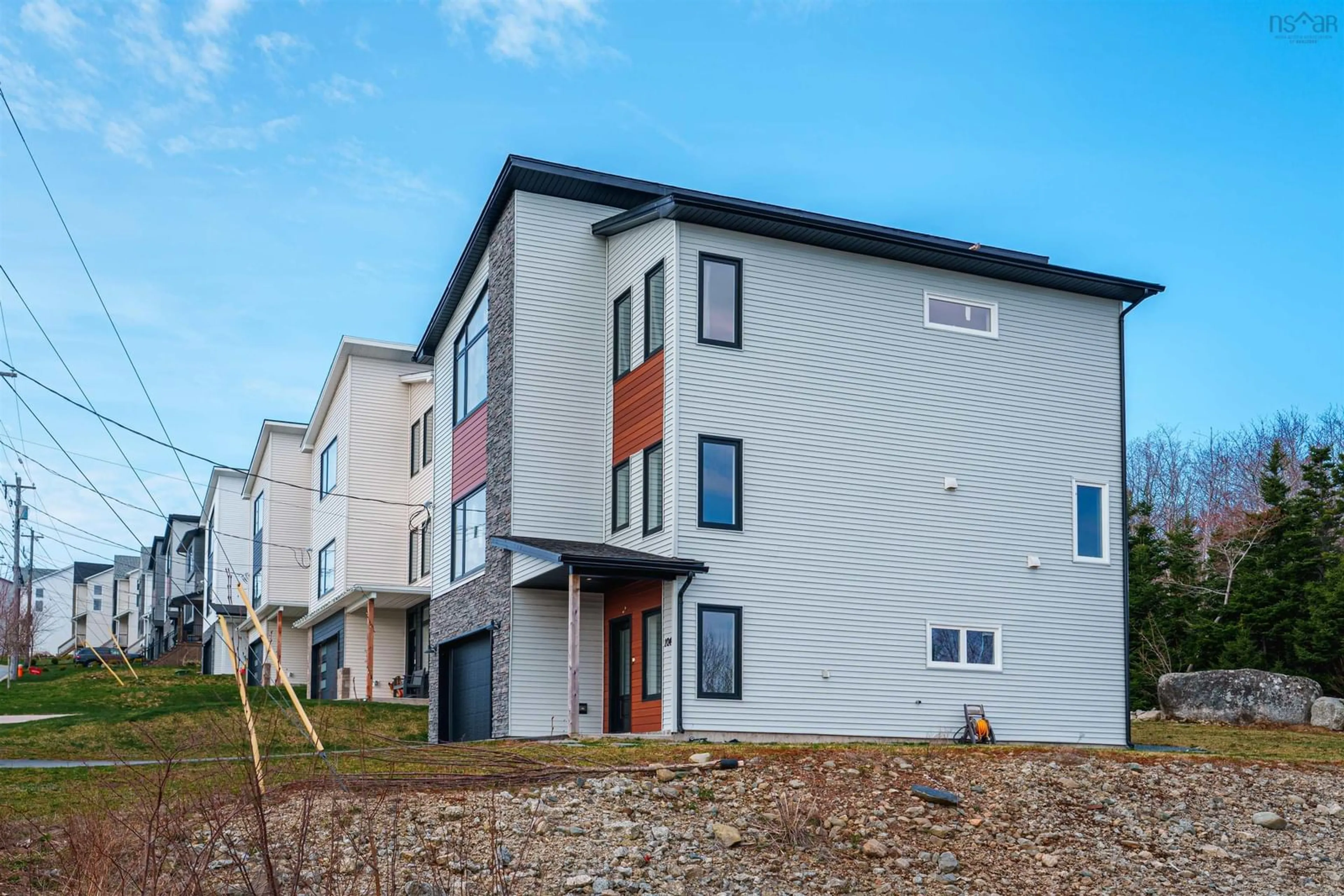 Home with vinyl exterior material, building for 104 Angler Dr, Halifax Nova Scotia B3R 0C8