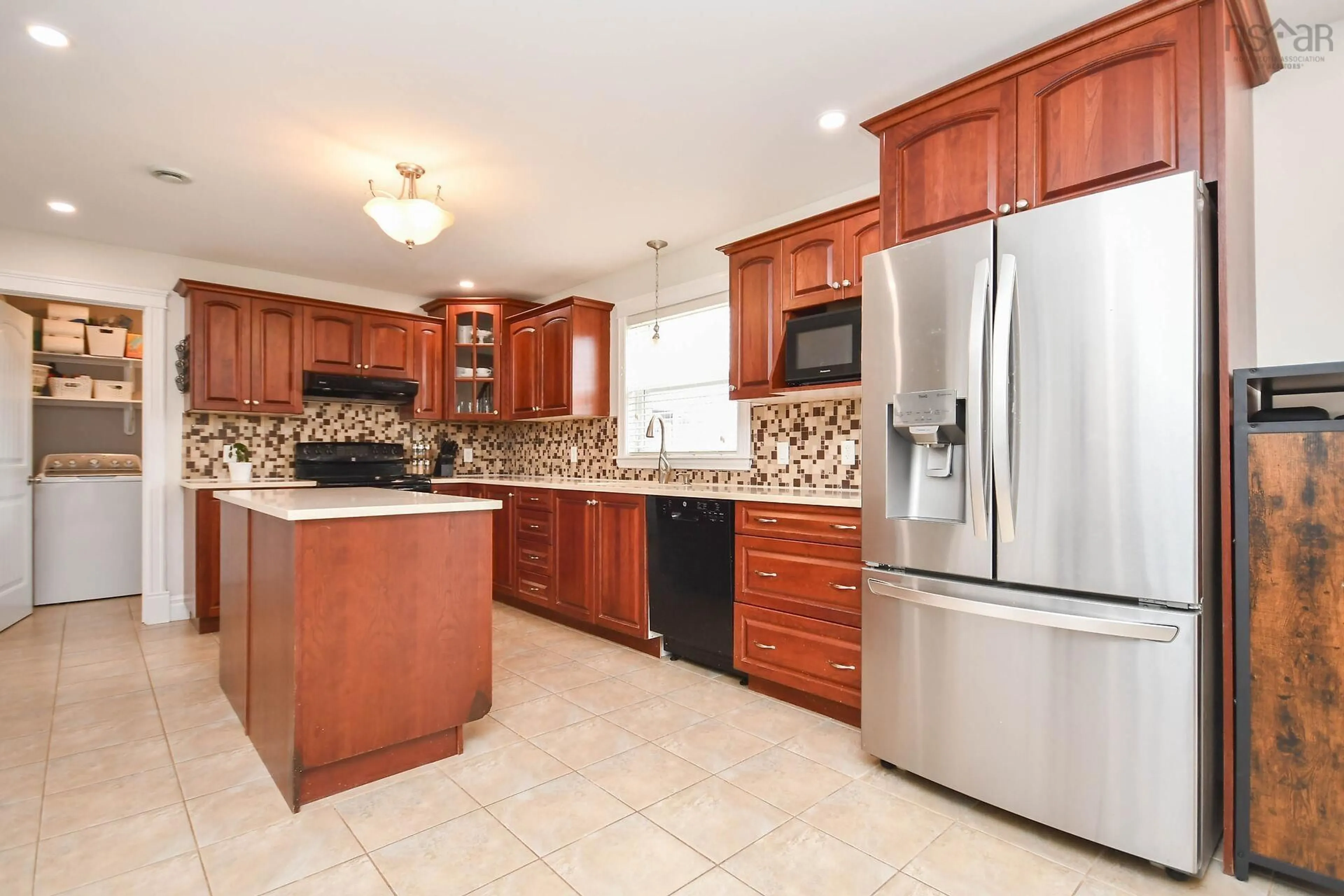 Open concept kitchen, ceramic/tile floor for 181 Southbrook Cres, Eastern Passage Nova Scotia B3G 0B8