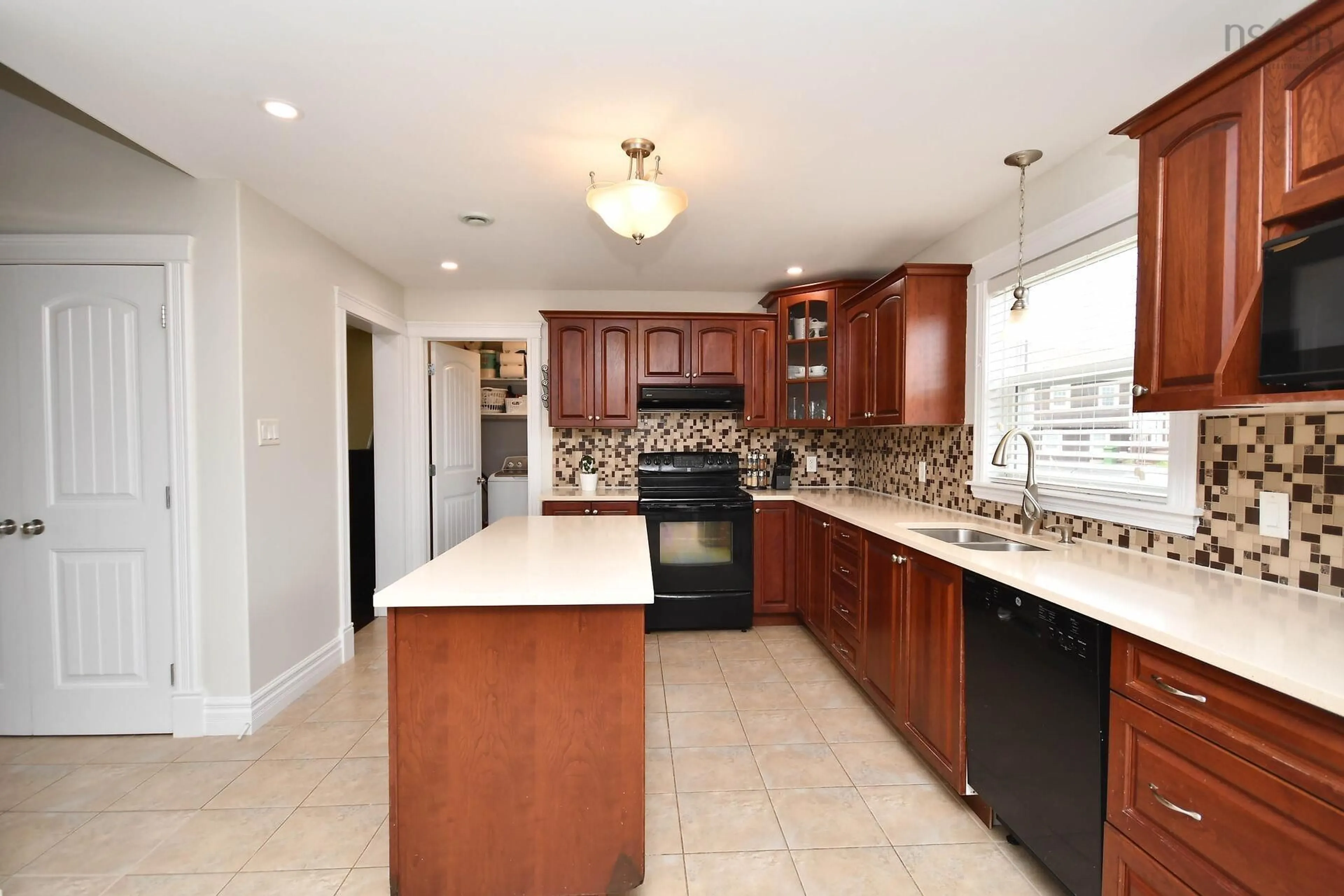 Open concept kitchen, ceramic/tile floor for 181 Southbrook Cres, Eastern Passage Nova Scotia B3G 0B8