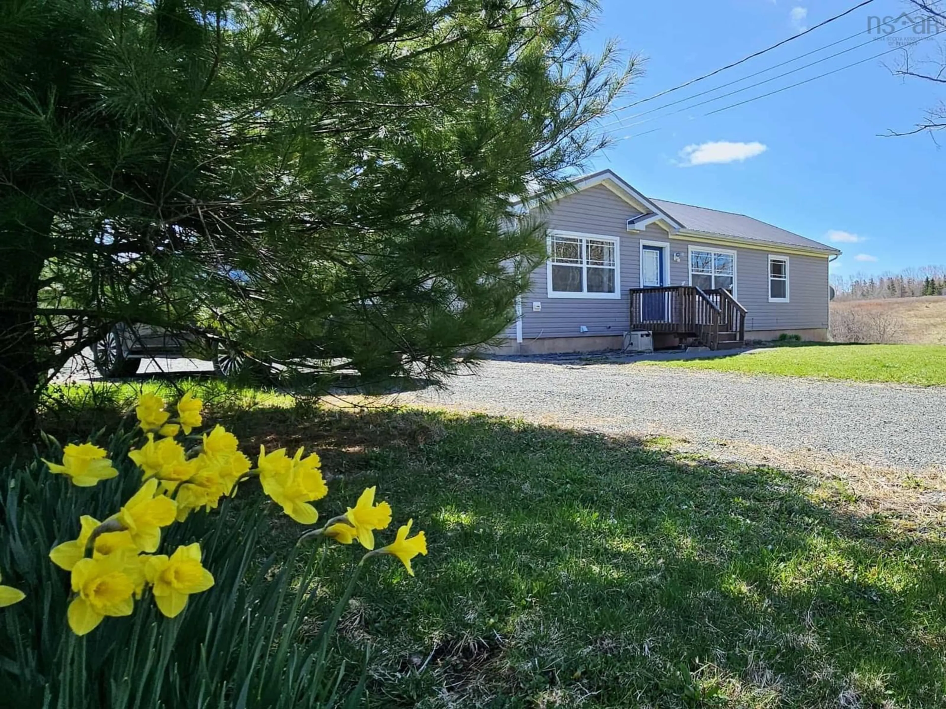 A pic from outside/outdoor area/front of a property/back of a property/a pic from drone, street for 3222 Highway 246, Tatamagouche Nova Scotia B0K 1V0
