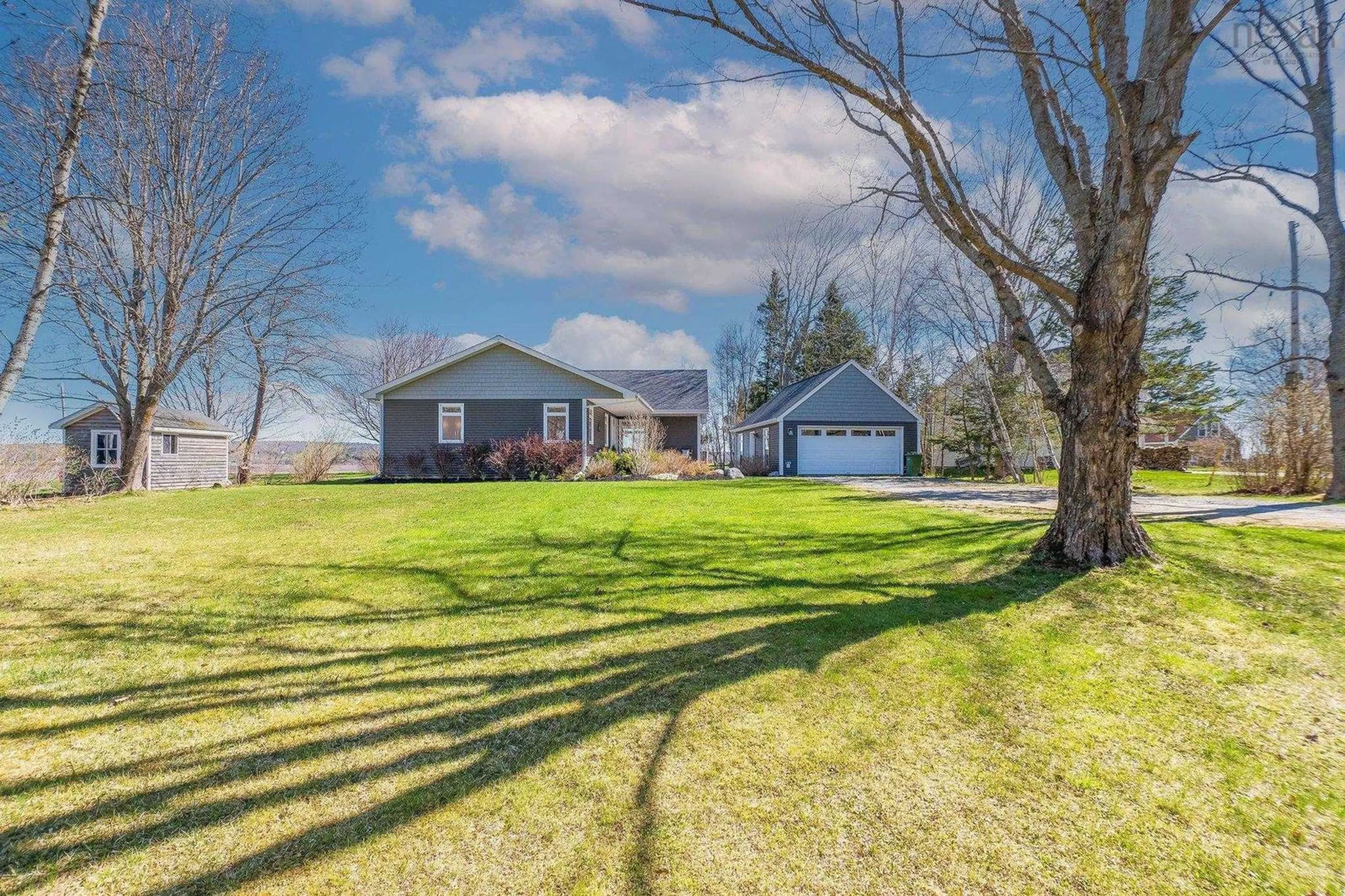 A pic from outside/outdoor area/front of a property/back of a property/a pic from drone, water/lake/river/ocean view for 106 Avon St, Hants Border Nova Scotia B0P 1P0
