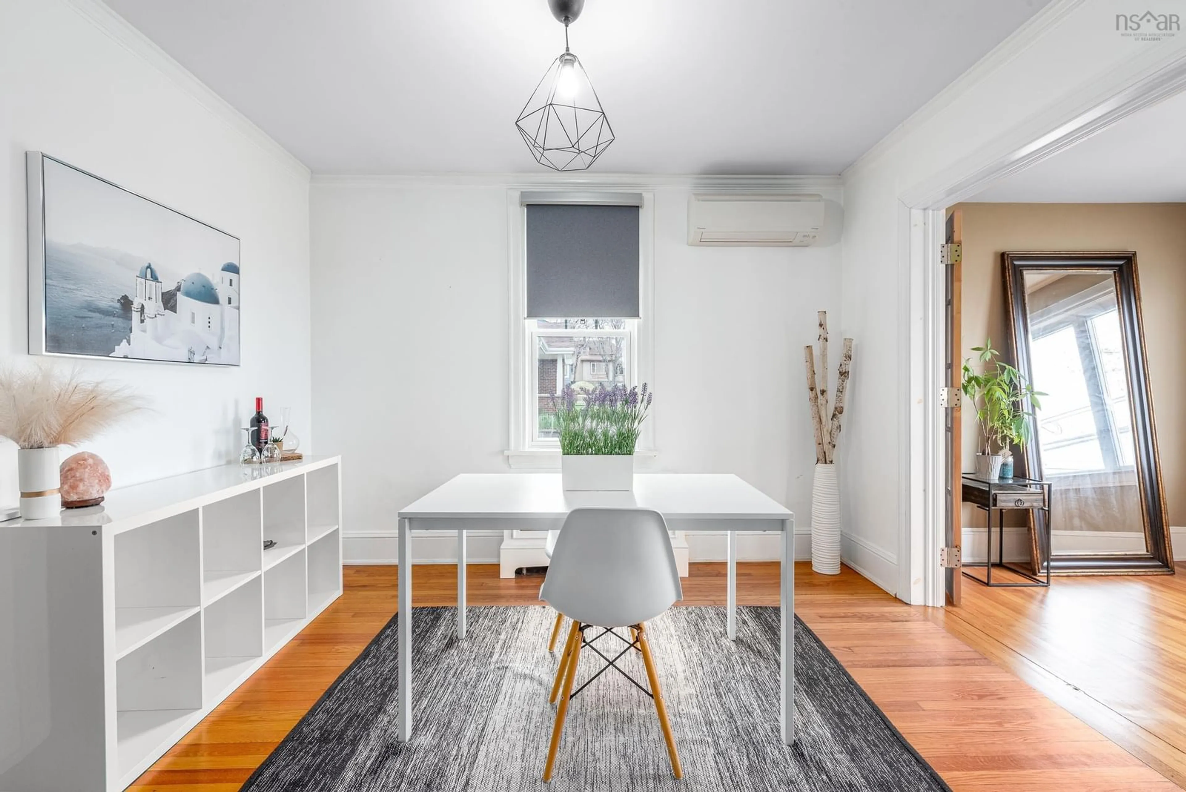 Dining room, wood/laminate floor for 55 Gaston Rd, Dartmouth Nova Scotia B2Y 3W5
