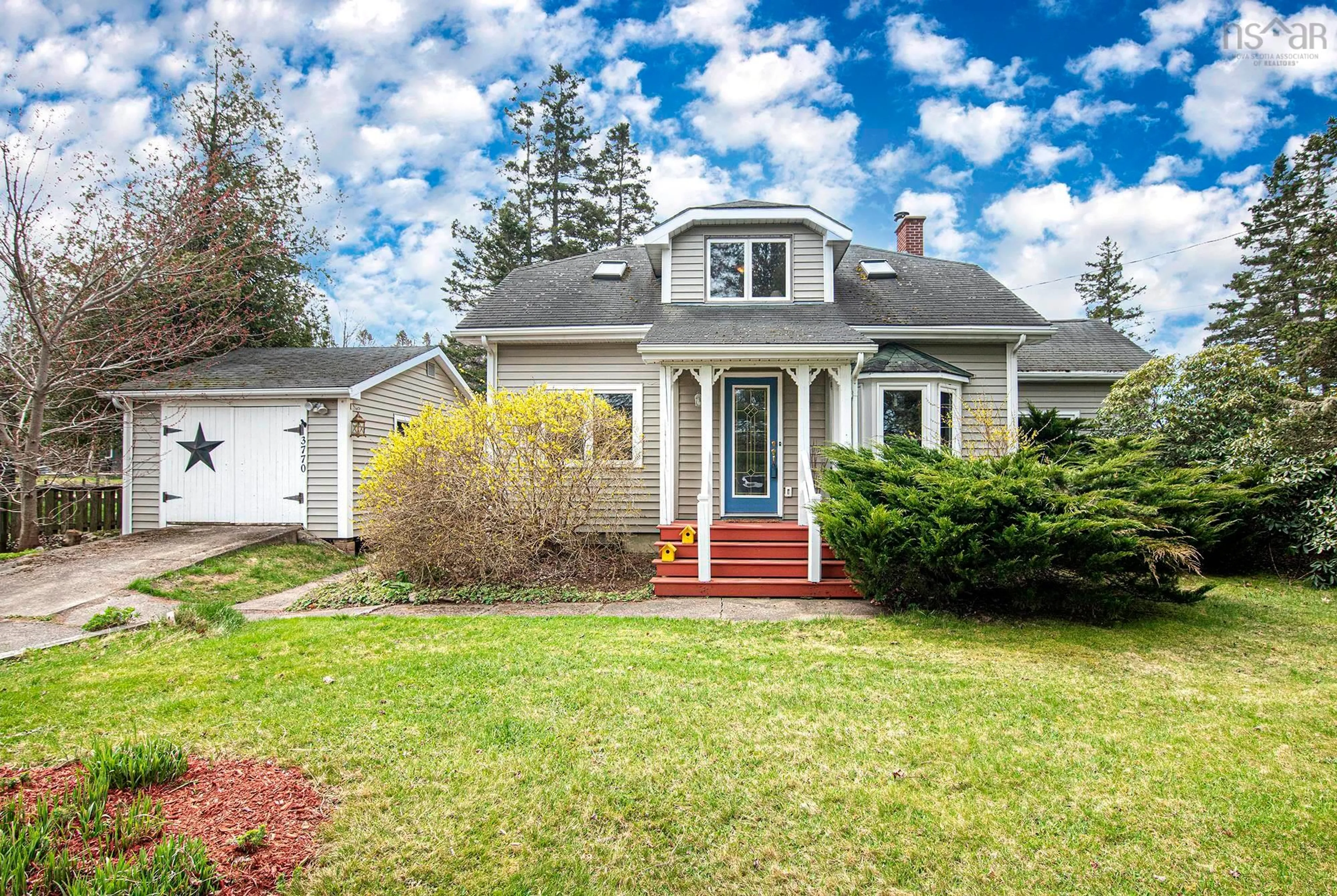 Home with vinyl exterior material, street for 3770 Prospect Rd, Shad Bay Nova Scotia B3T 2B4