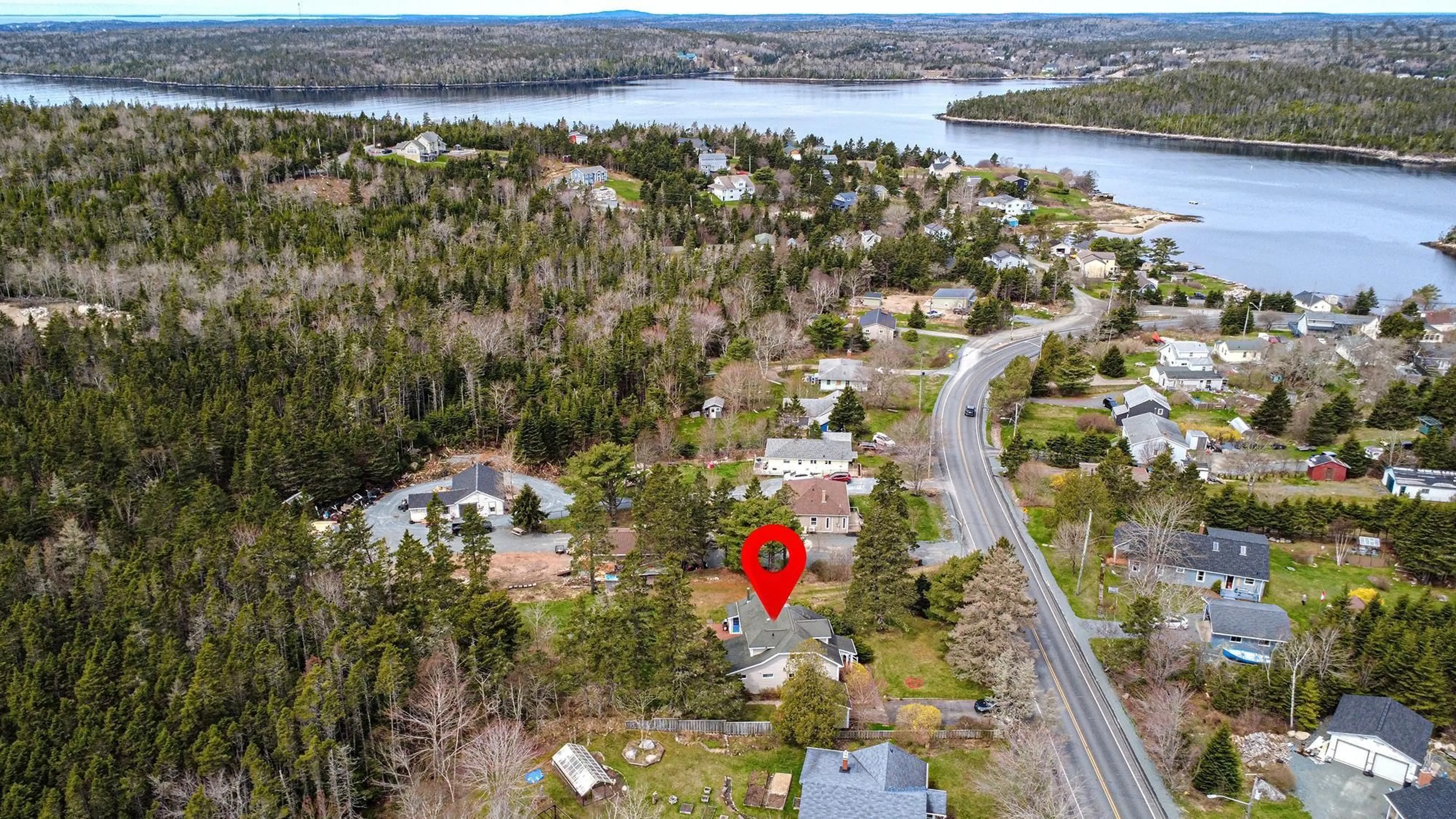 A pic from outside/outdoor area/front of a property/back of a property/a pic from drone, water/lake/river/ocean view for 3770 Prospect Rd, Shad Bay Nova Scotia B3T 2B4