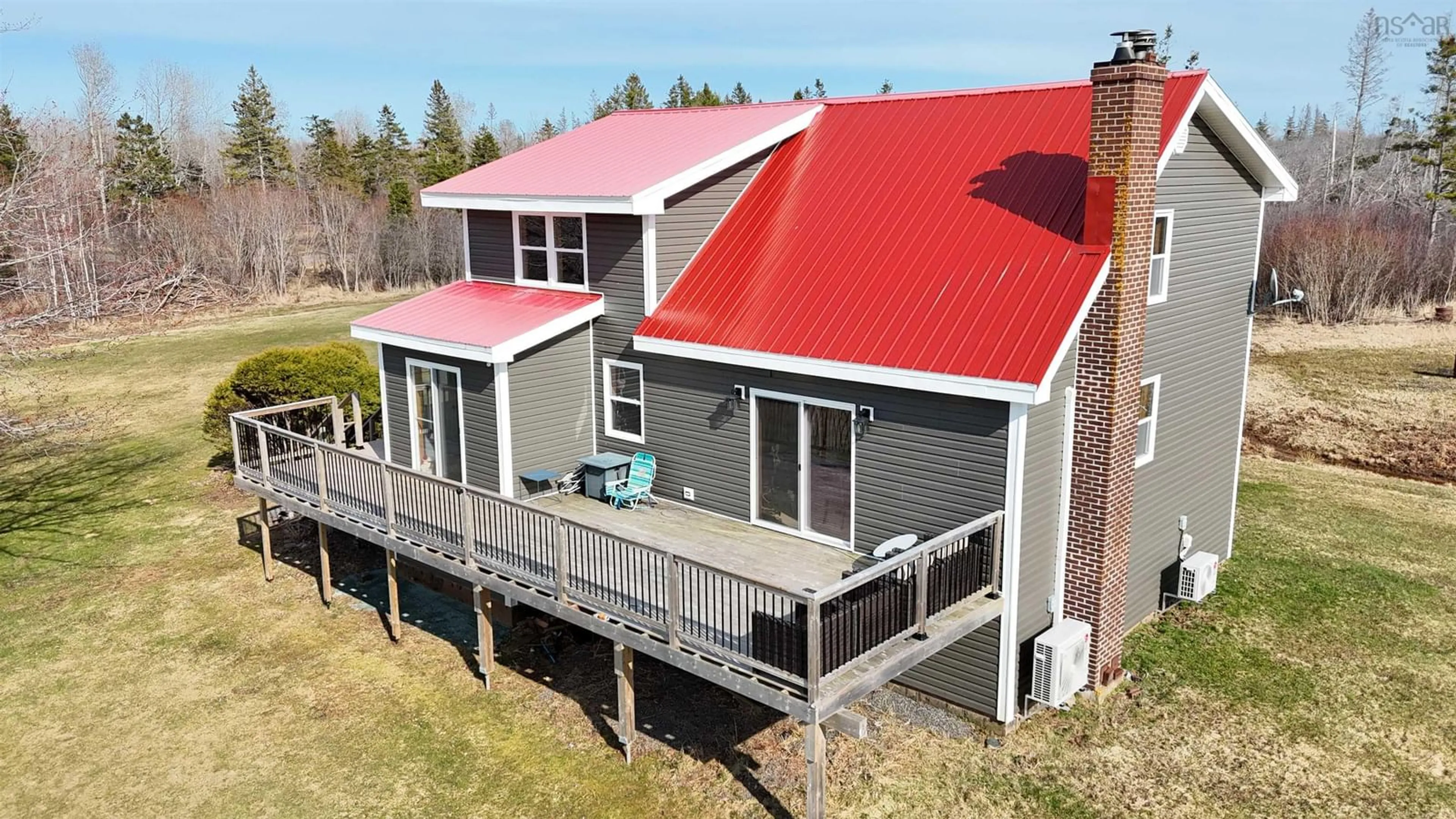 A pic from outside/outdoor area/front of a property/back of a property/a pic from drone, building for 139 Cemetery Rd, River John Nova Scotia B0K 1N0