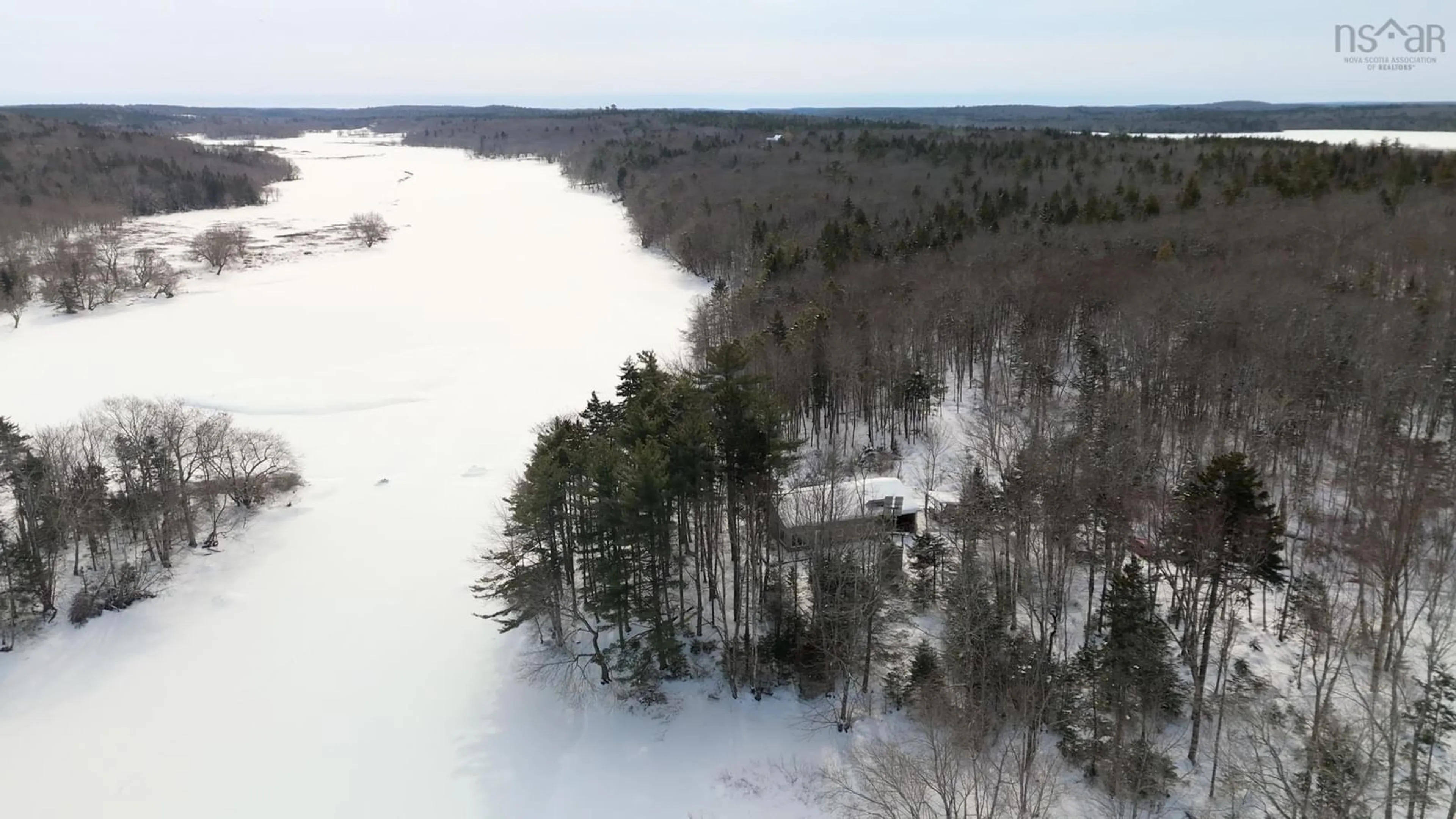 A pic from outside/outdoor area/front of a property/back of a property/a pic from drone, water/lake/river/ocean view for 1542 Canaan Road Rd, Canaan Nova Scotia B0W 3M0