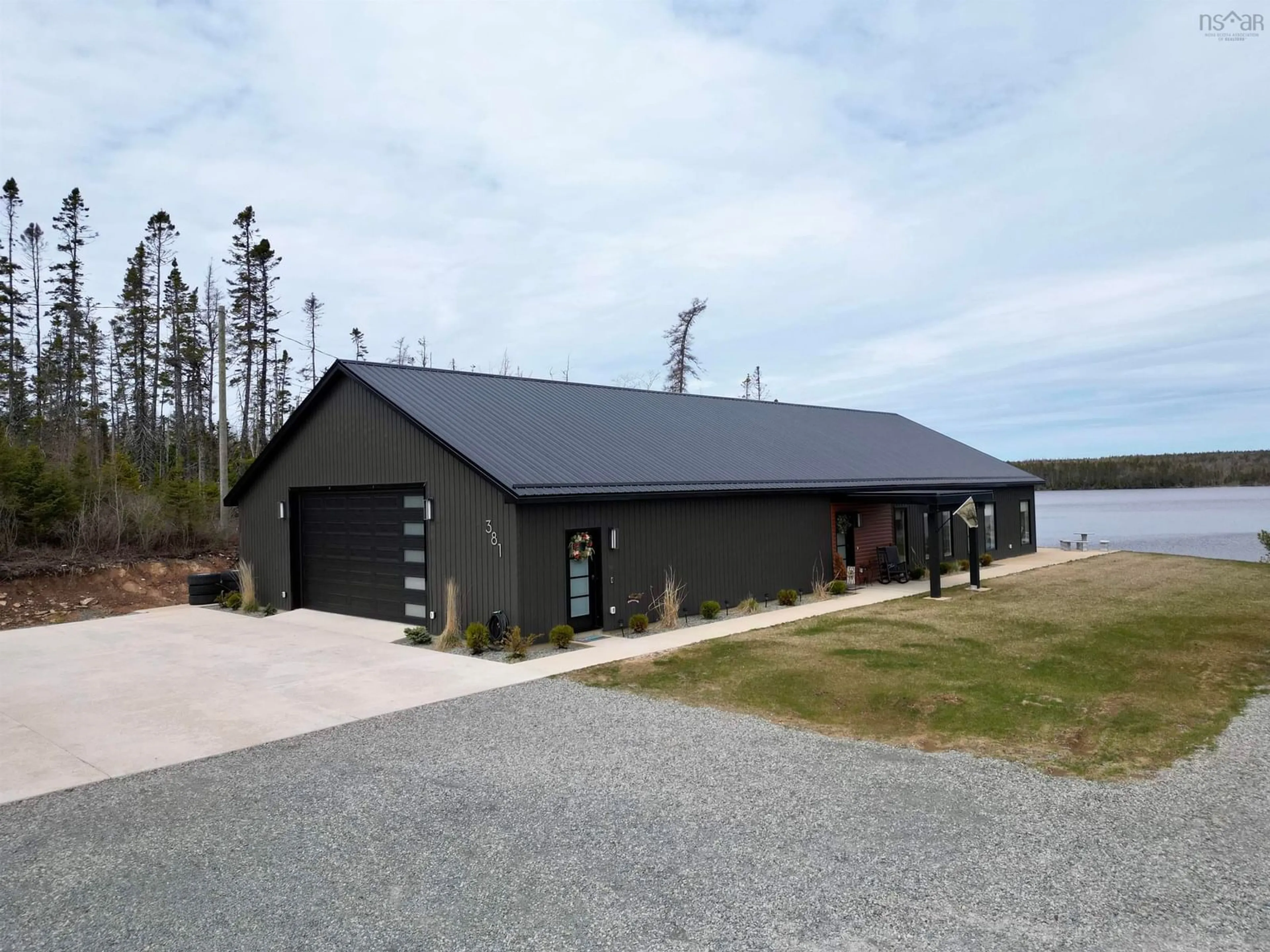 Indoor garage for 381 Grandiqe Ferry Rd, Louisdale Nova Scotia B0E 1V0