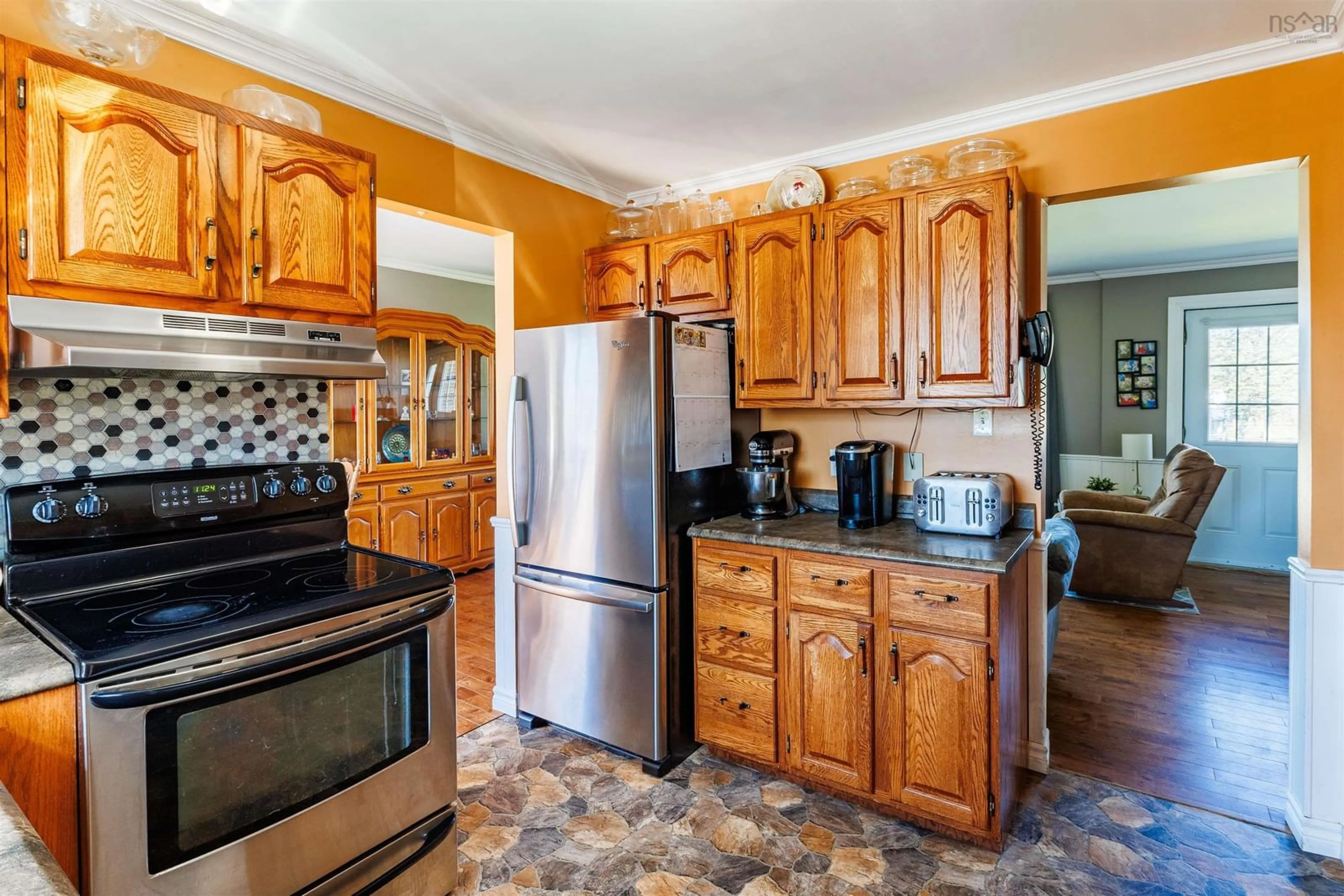Standard kitchen, ceramic/tile floor for 24 Green Rock Dr, South Chegoggin Nova Scotia B5A 5H1