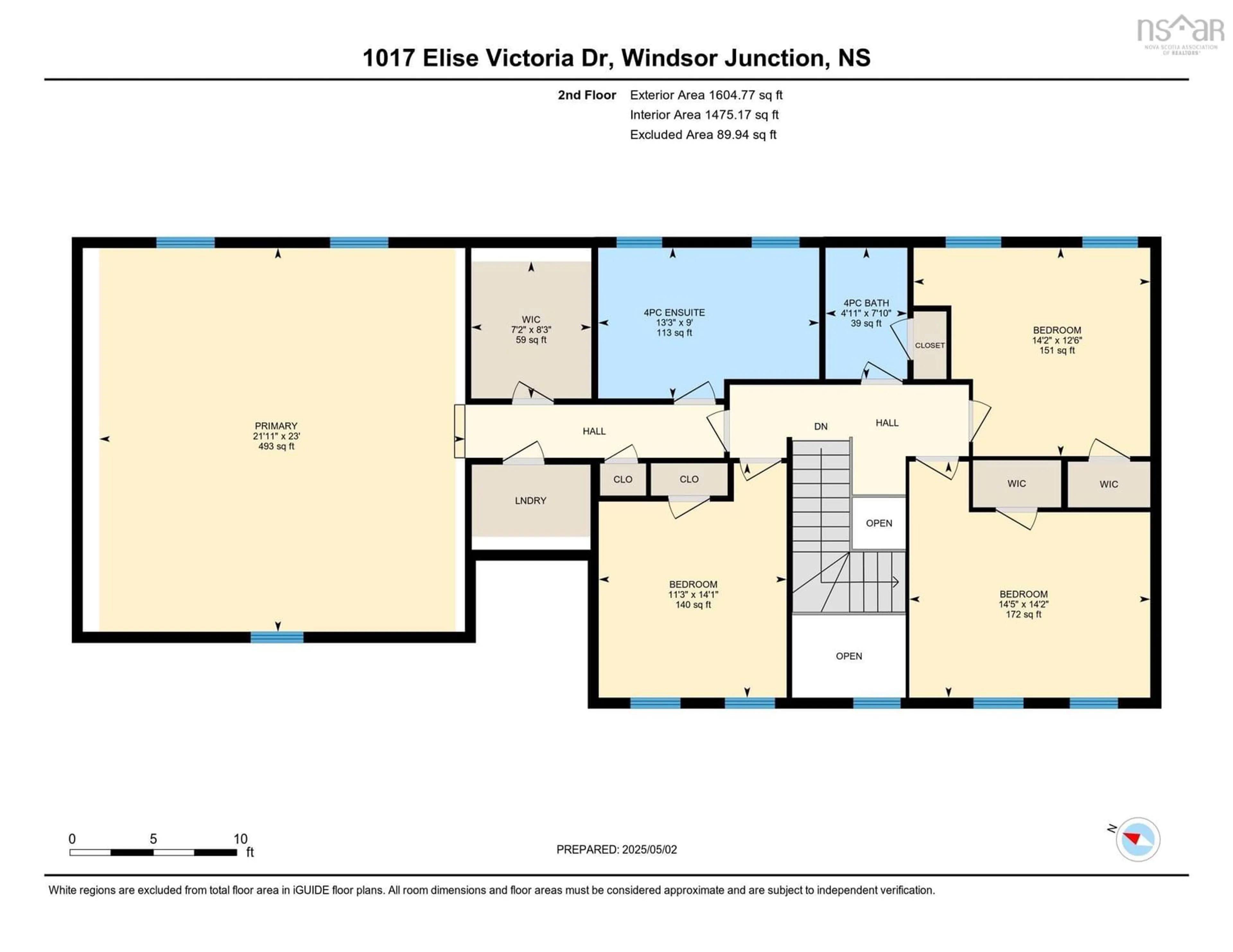 Floor plan for 1017 Elise Victoria Dr, Windsor Junction Nova Scotia B2T 1L7