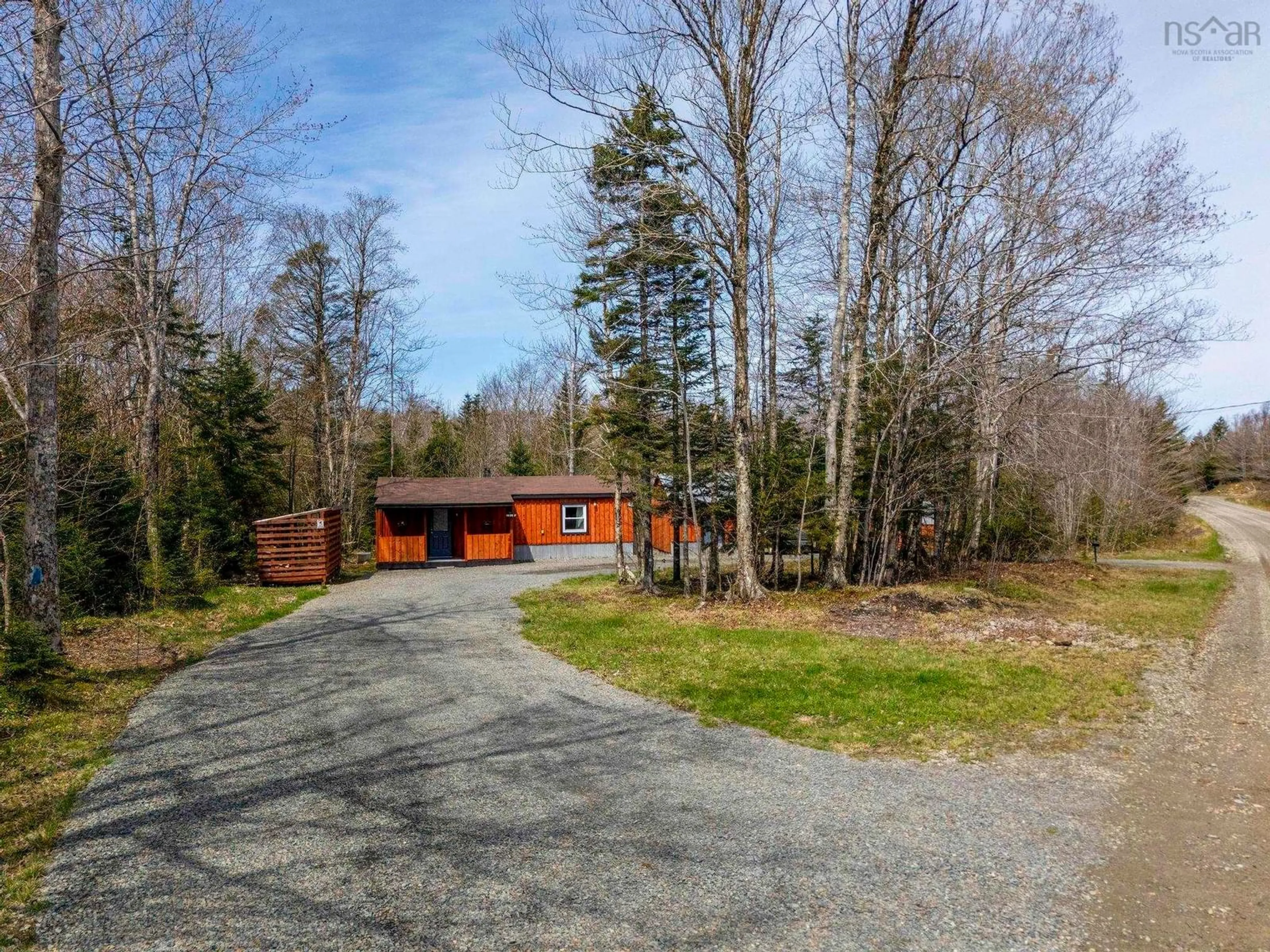 A pic from outside/outdoor area/front of a property/back of a property/a pic from drone, unknown for 1110 Margo Rd, Belliveaus Cove Nova Scotia B0W 1M0