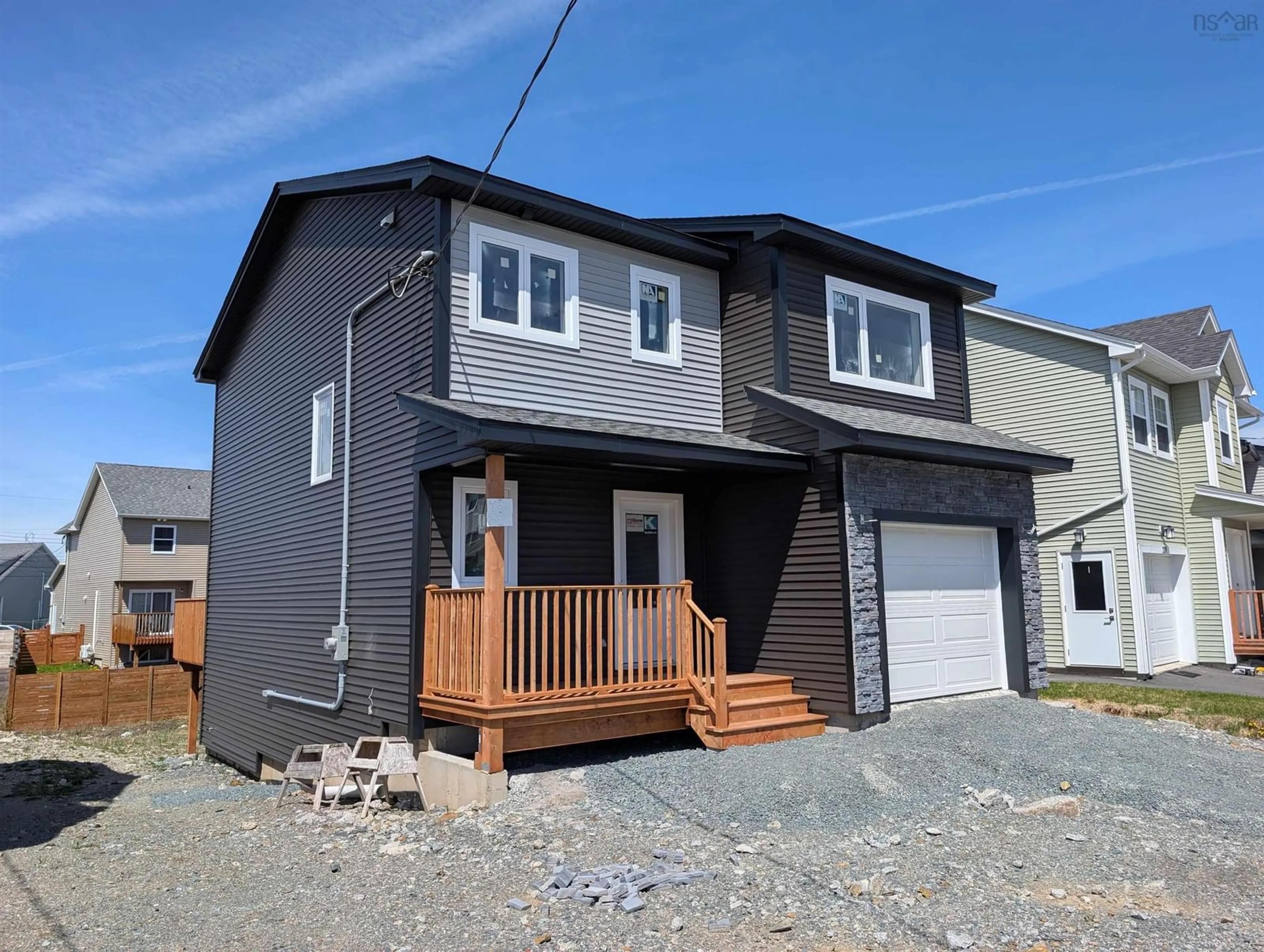 Home with vinyl exterior material, street for 205 Alabaster Way, Halifax Nova Scotia B3P 0E9