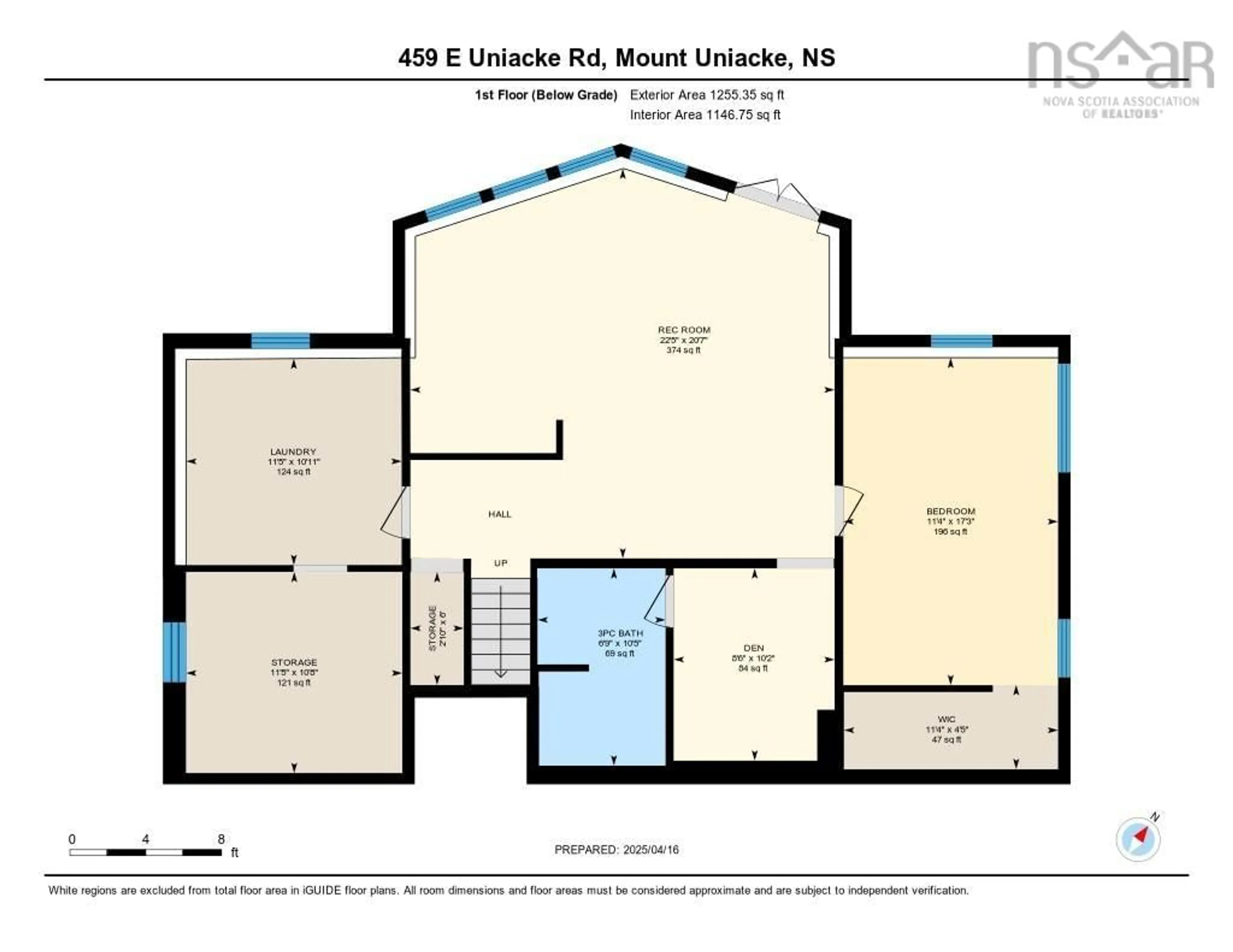 Floor plan for 459 East Uniacke Rd, Mount Uniacke Nova Scotia B0N 1Z0