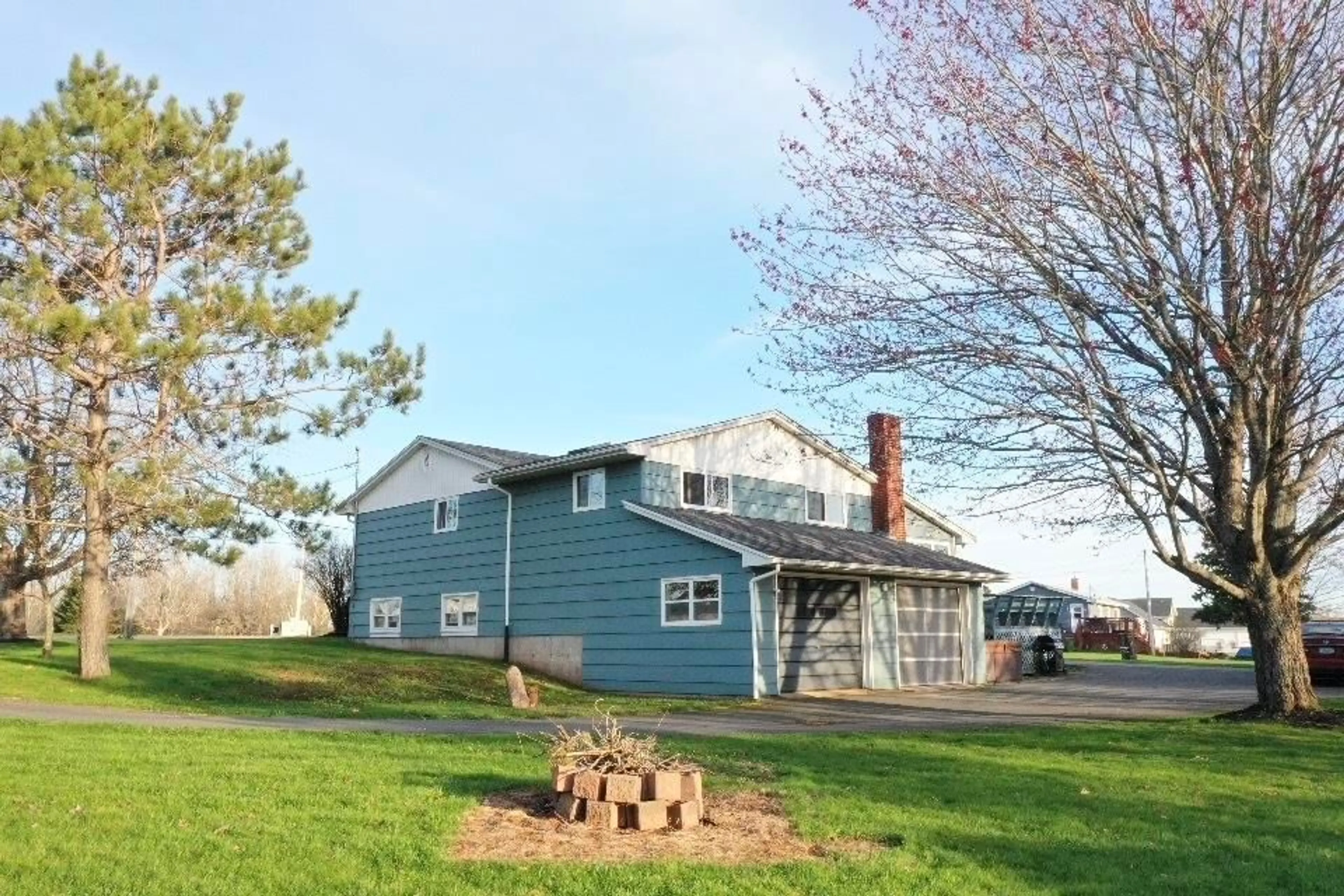 A pic from outside/outdoor area/front of a property/back of a property/a pic from drone, unknown for 381 Vimy Rd, Bible Hill Nova Scotia B2N 4K2