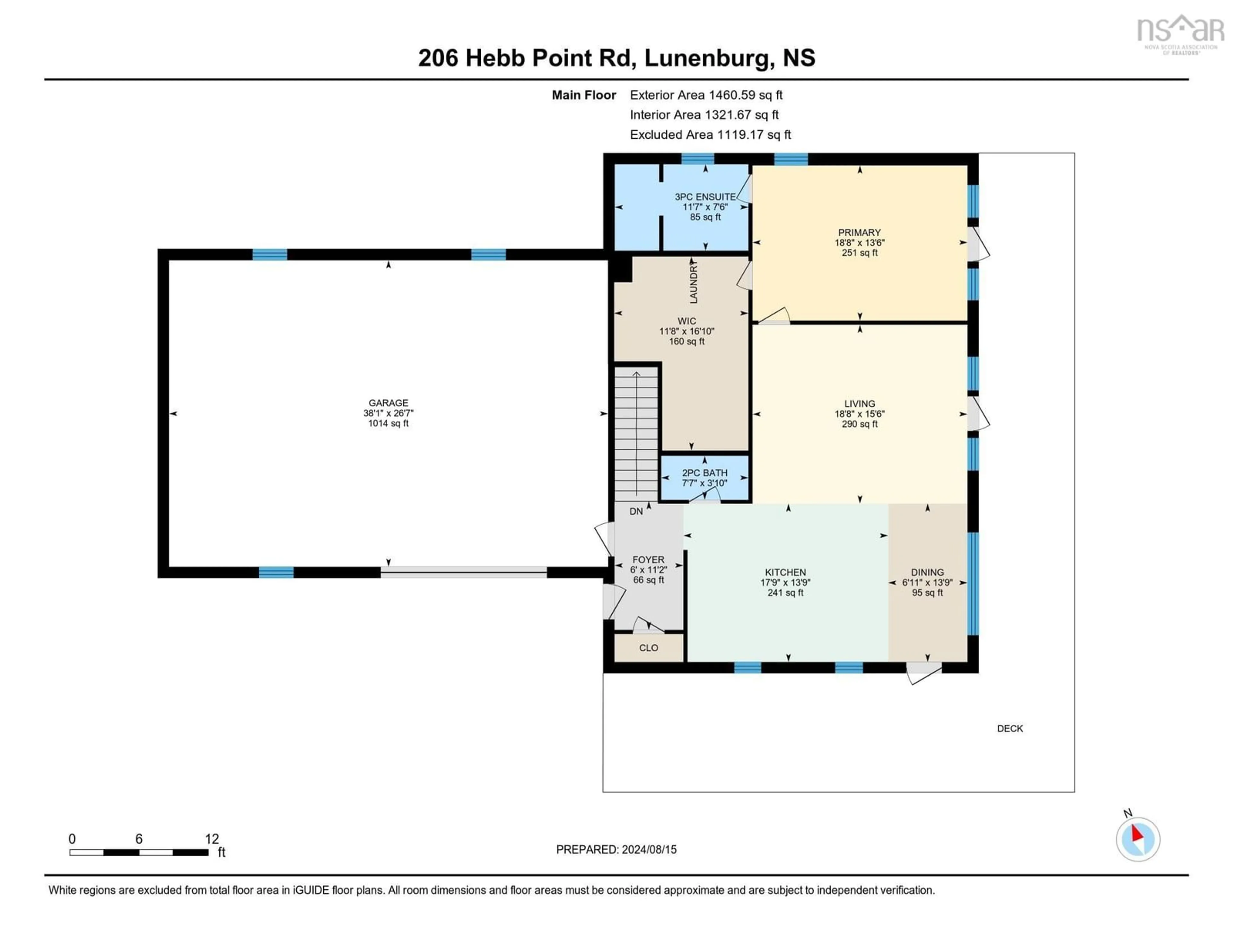 Floor plan for 216 Hebb Point Rd, Heckmans Island Nova Scotia B0J 2C0