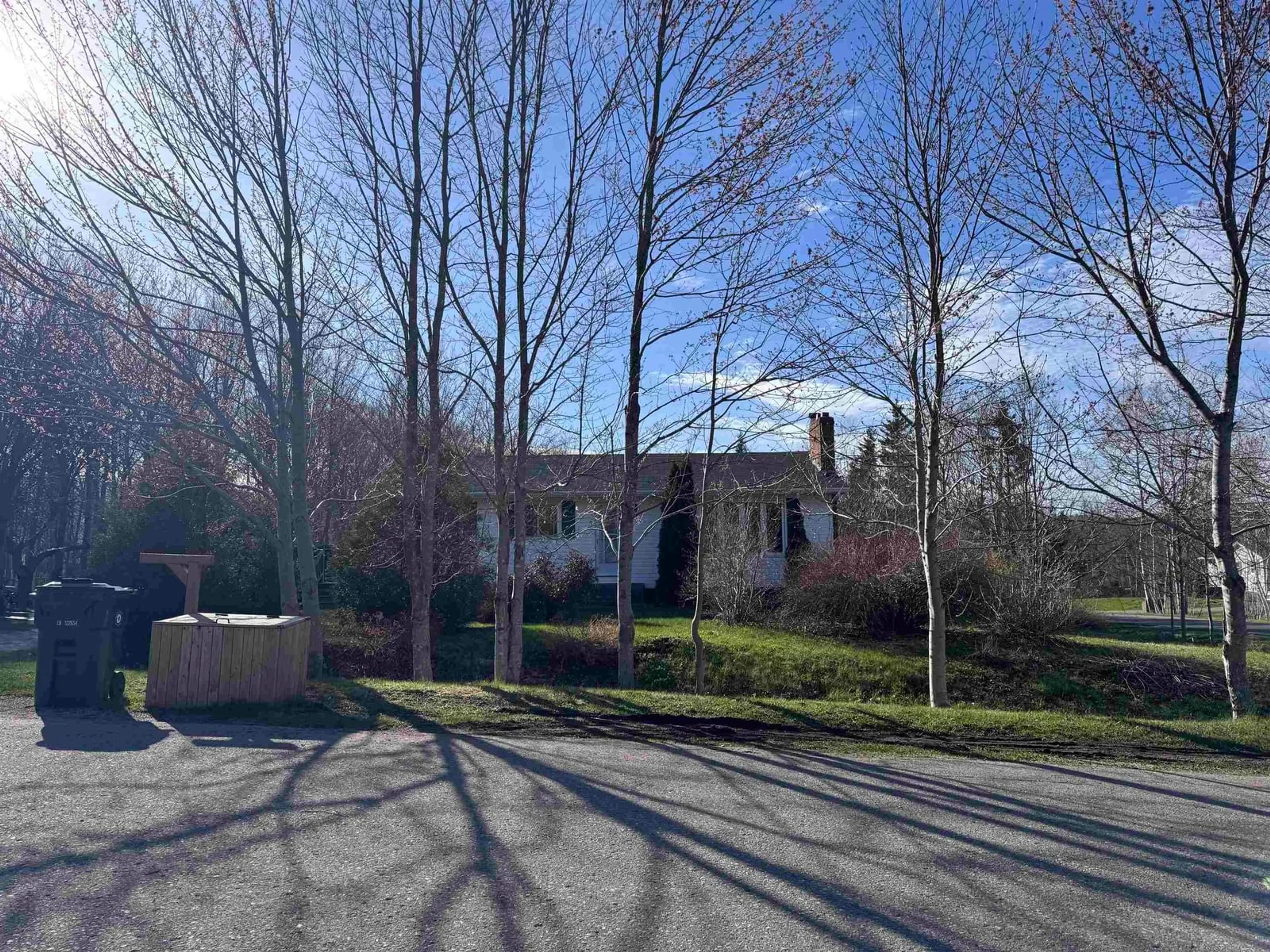 A pic from outside/outdoor area/front of a property/back of a property/a pic from drone, street for 2 Bruning St, Howie Centre Nova Scotia B1L 1G8