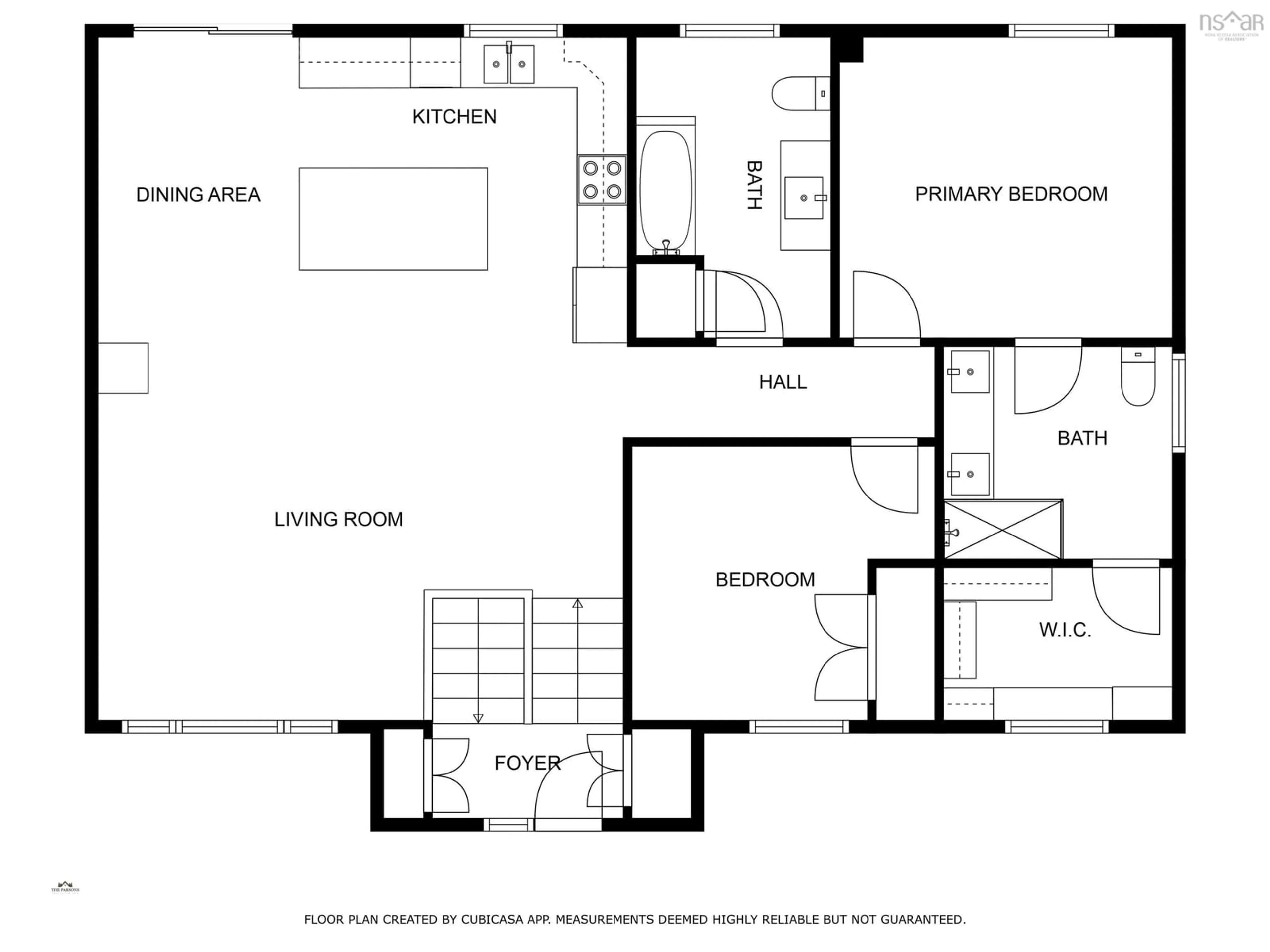 Floor plan for 1122 Highway 1, Mount Uniacke Nova Scotia B0N 1Z0