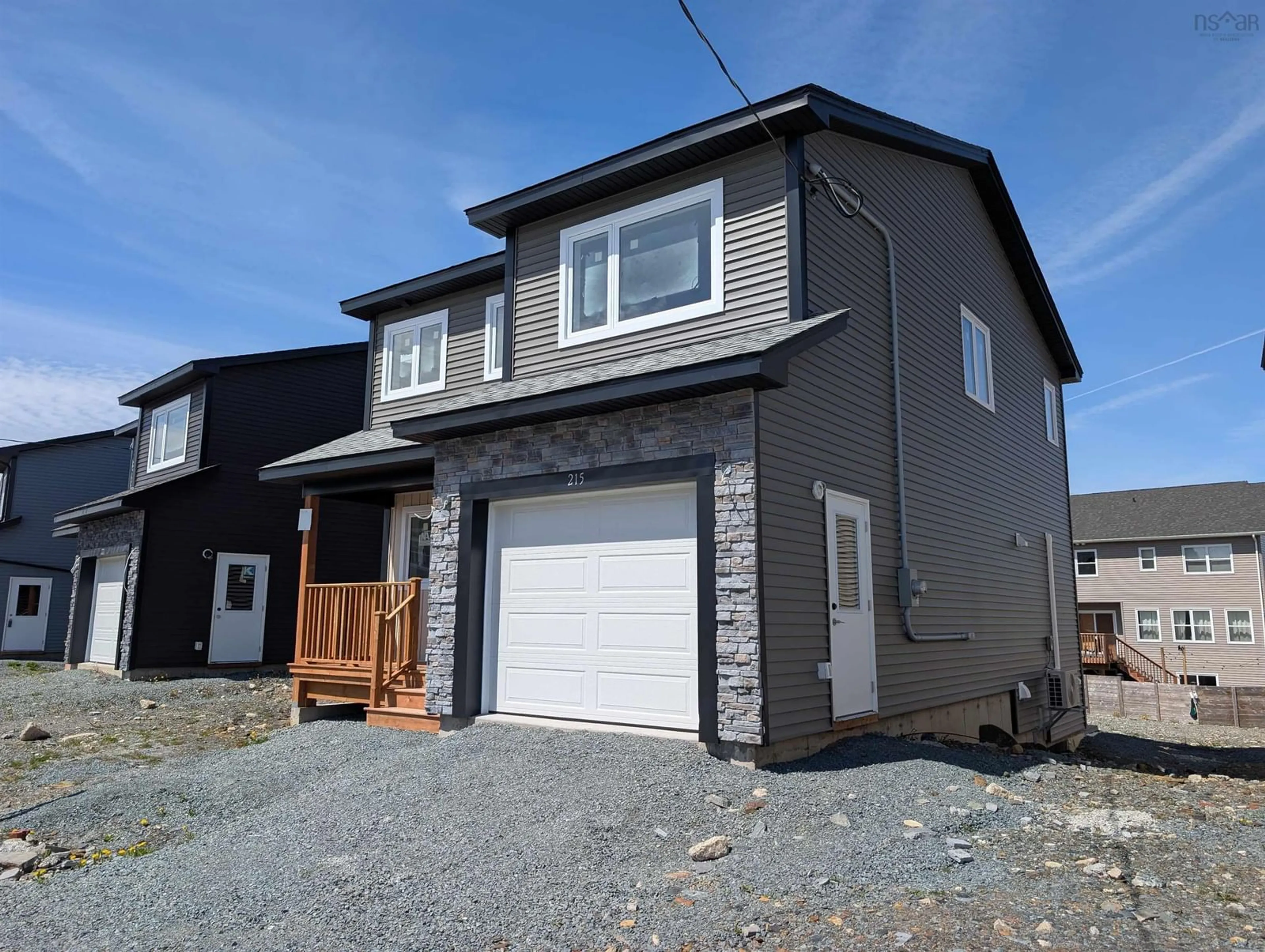Home with vinyl exterior material, street for 215 Alabaster Way, Halifax Nova Scotia B3P 0C6