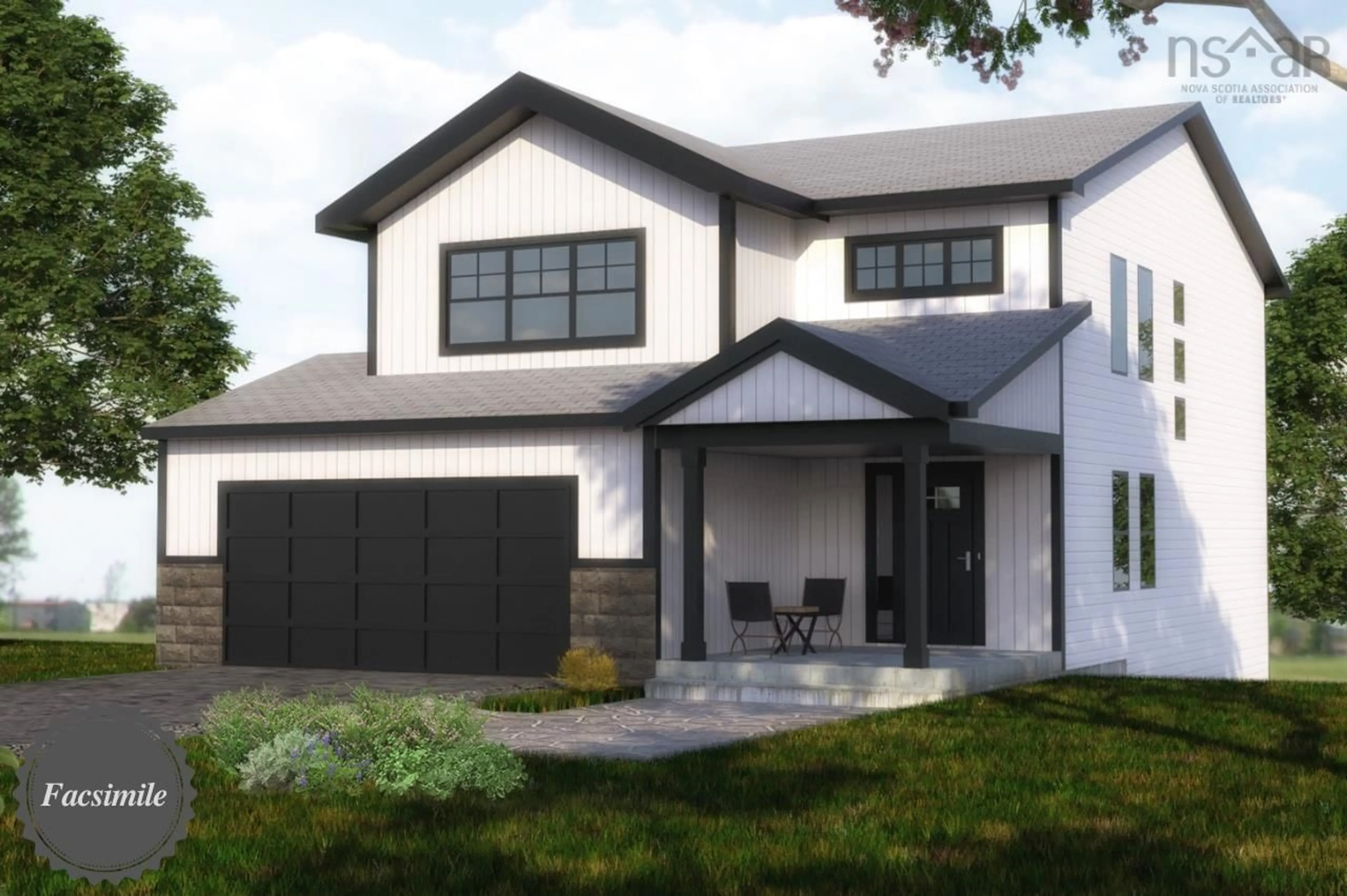 Home with vinyl exterior material, street for 766 Celebration Dr #750, Fall River Nova Scotia B2T 0K6