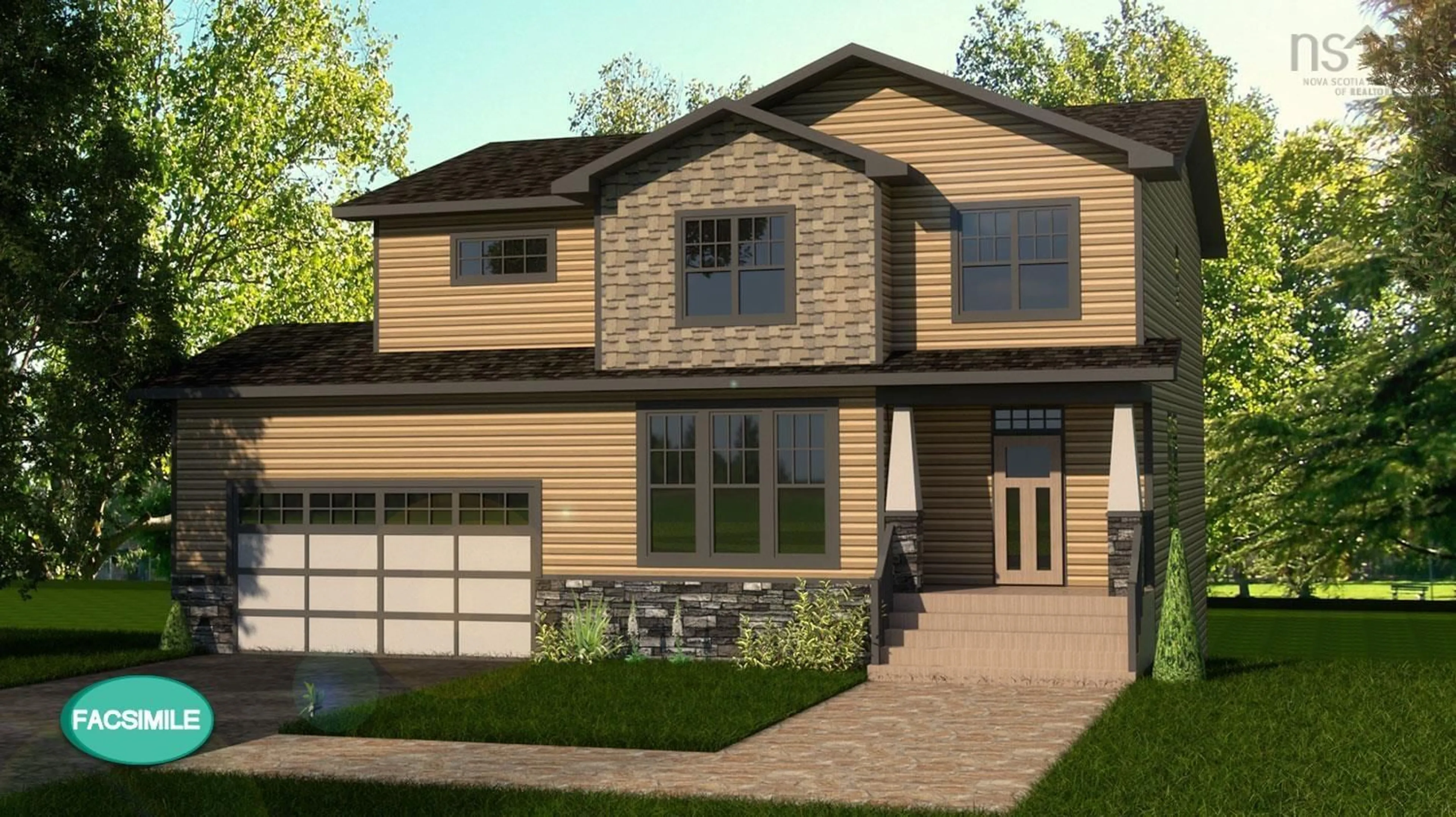 Home with brick exterior material, street for 766 Celebration Dr #750, Fall River Nova Scotia B2T 0K6